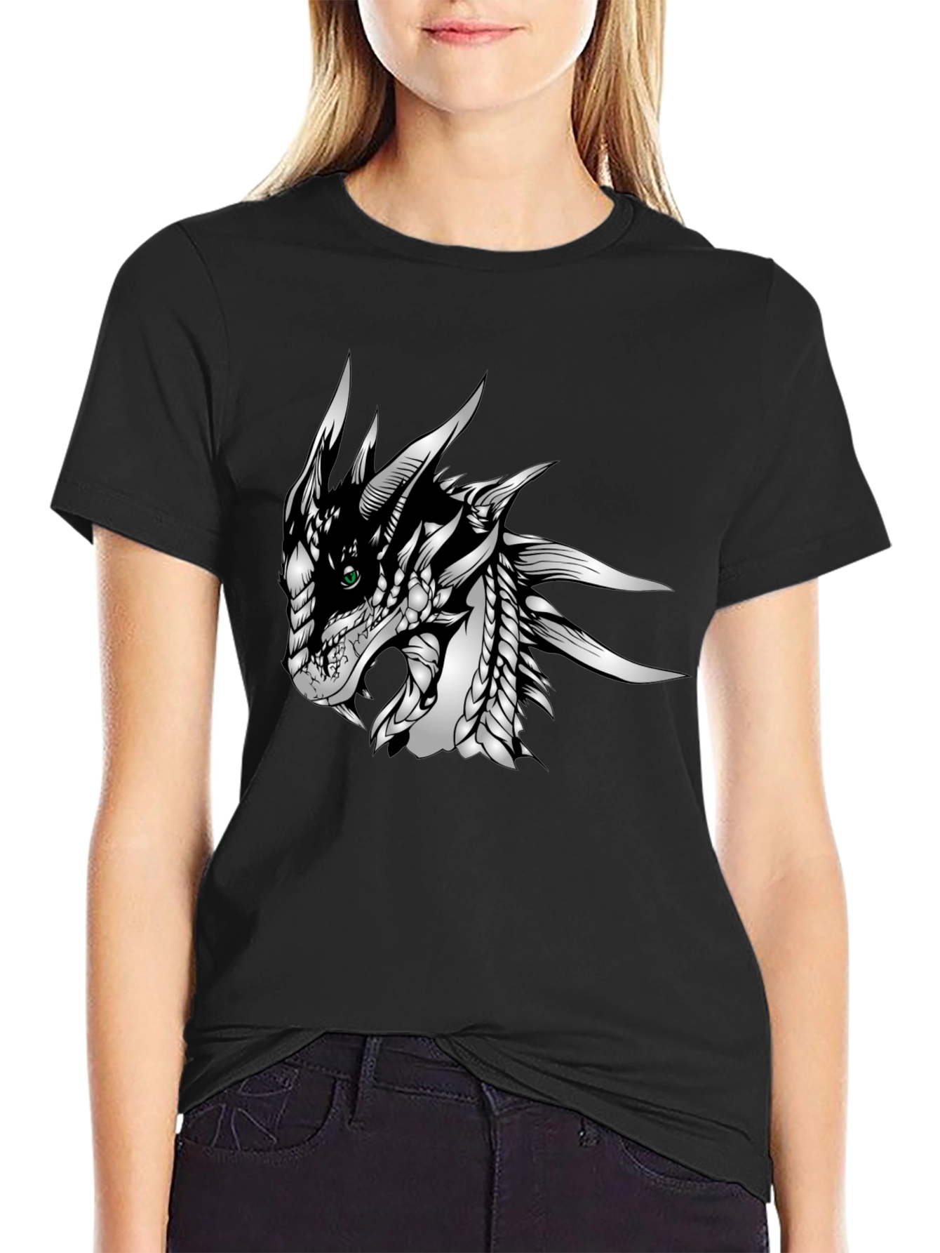 Dragon Graphic Black T-Shirt