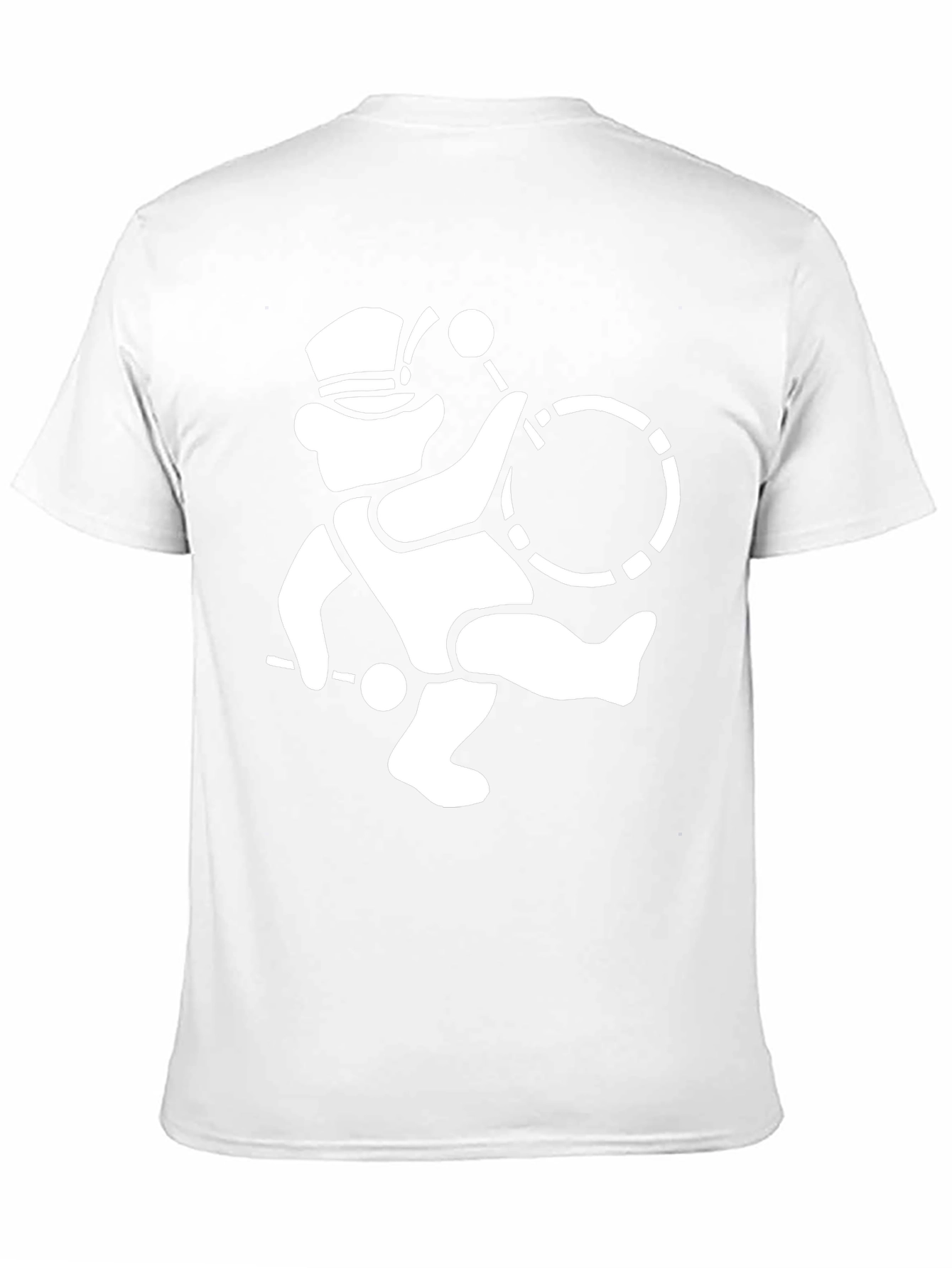 Drummer Bear Graphic Tee - Black Cotton Shirt