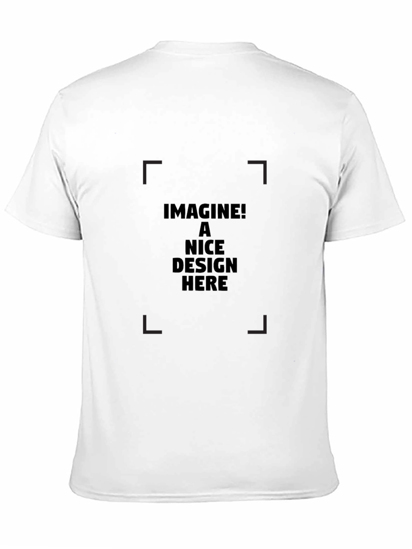 Mens Black Basic Tee