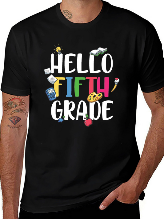 Hello Fifth Grade Teacher T-Shirt