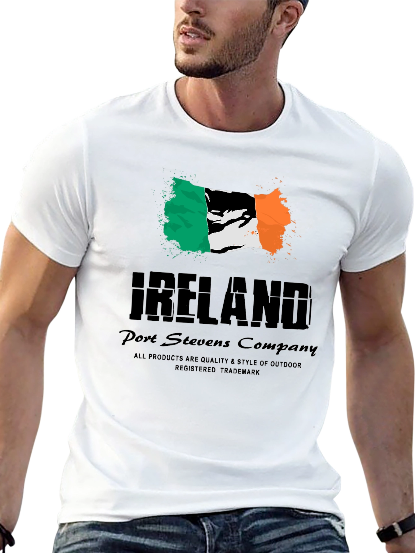 Ireland Flag Graphic Tee - Port Stevens Company