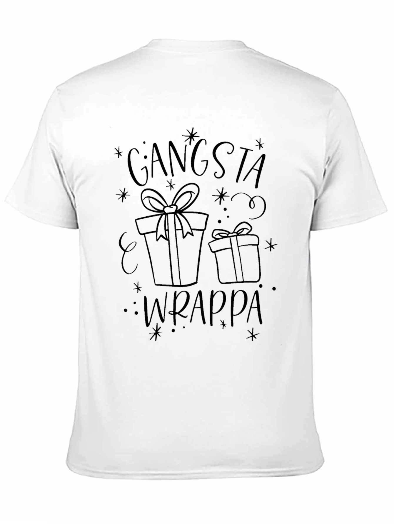 Gangsta Wrappa Holiday Gift T-Shirt