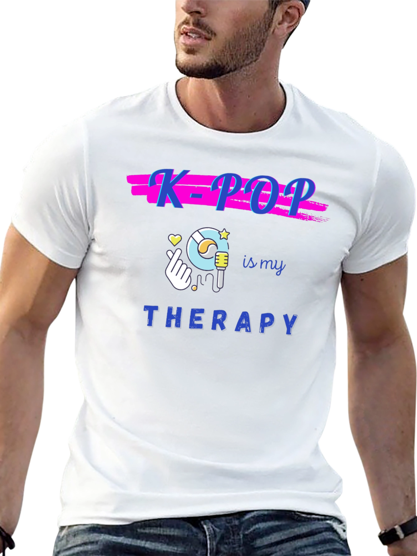 K-Pop is My Therapy Graphic Tee
