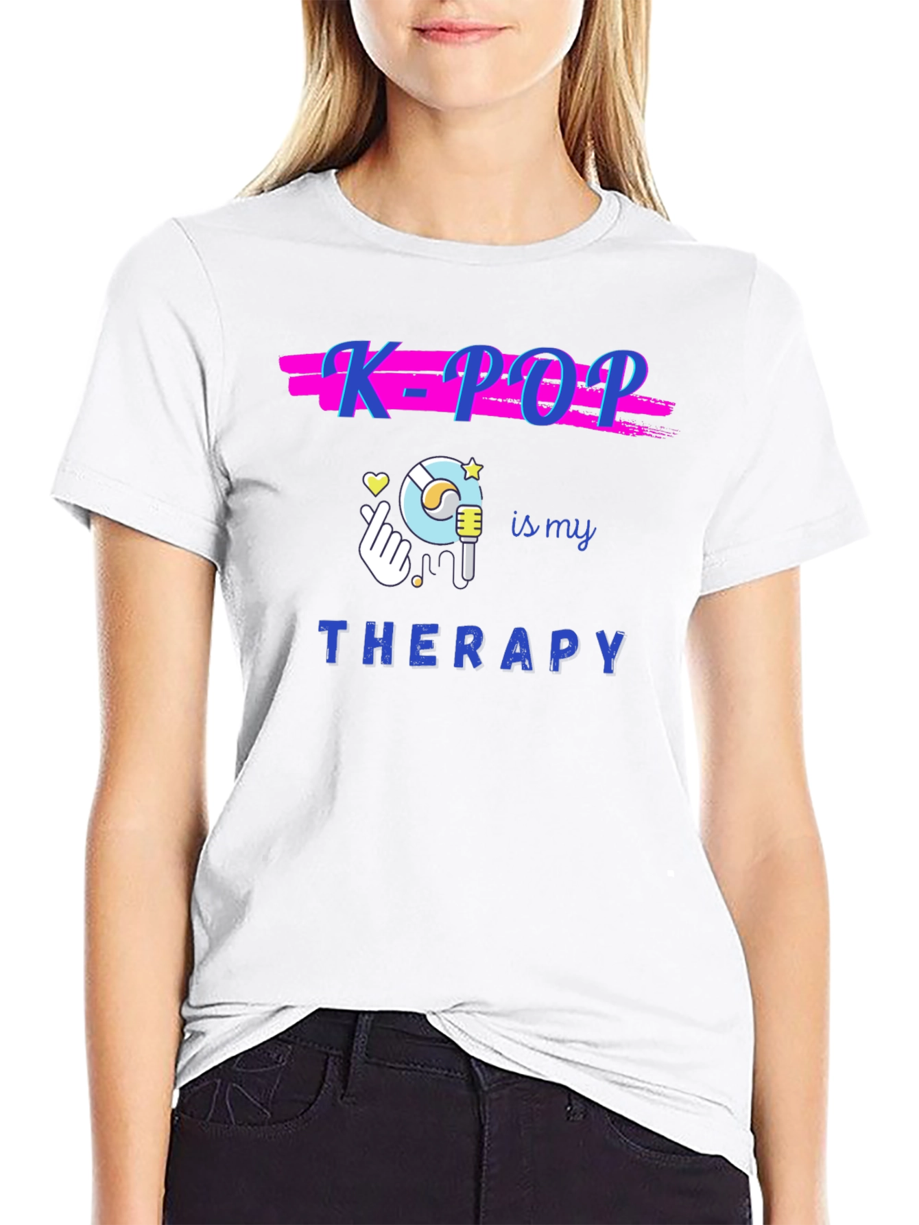 K-Pop is My Therapy Graphic Tee
