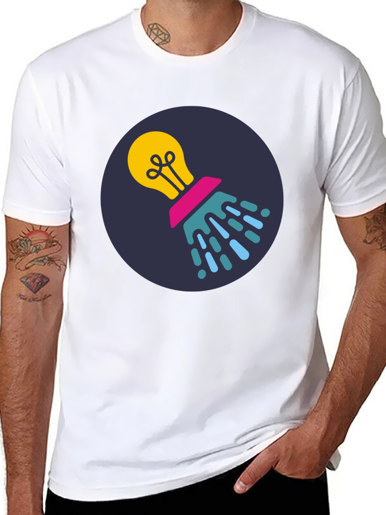 Idea Blast T-Shirt - Creative Spark Design