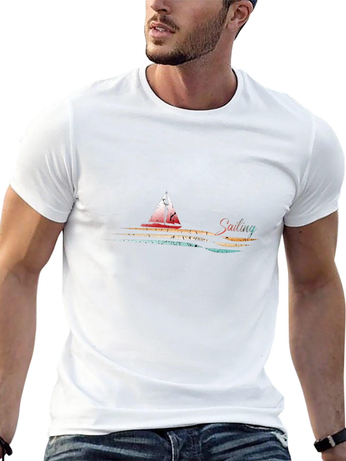 Sailing Graphic T-Shirt