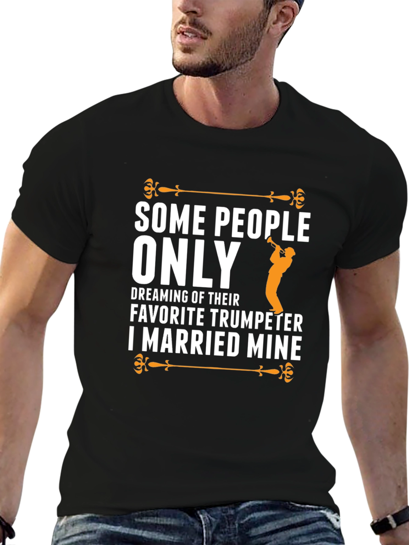 Funny Trumpeter Husband T-Shirt