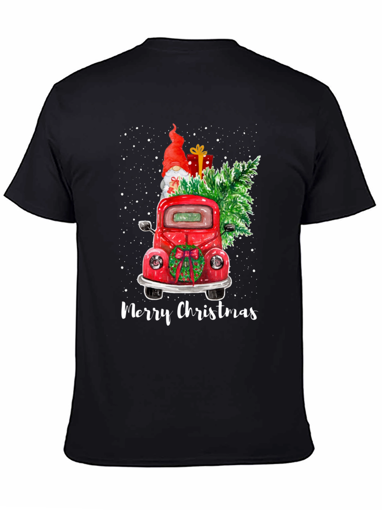 Merry Christmas Truck Graphic Tee