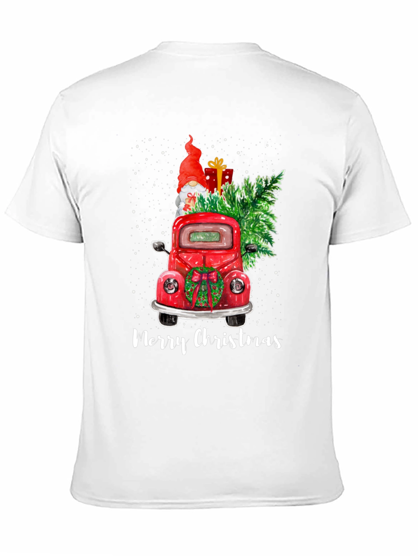 Merry Christmas Truck Graphic Tee