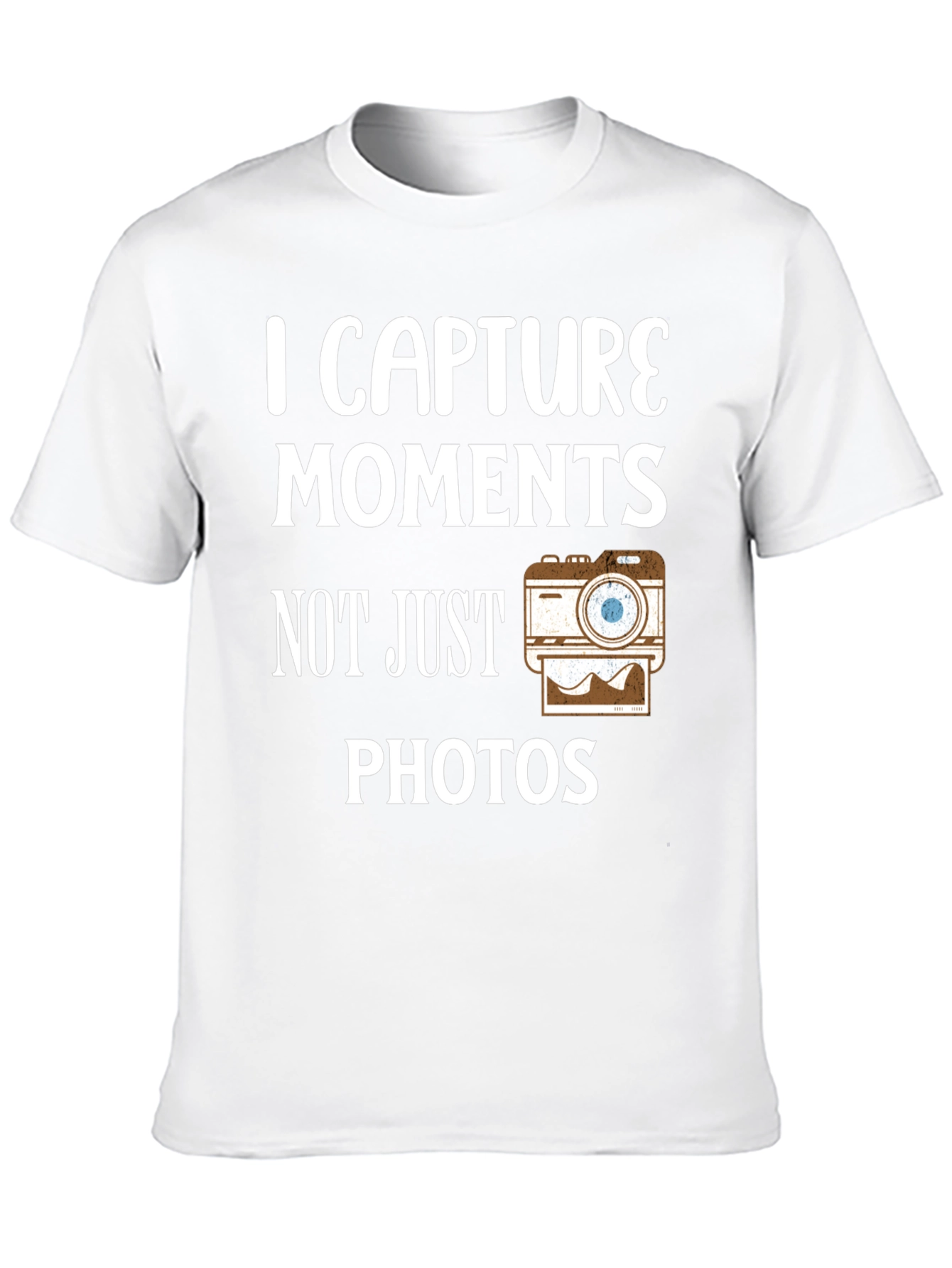 I Capture Moments T-Shirt Camera Photography Tee