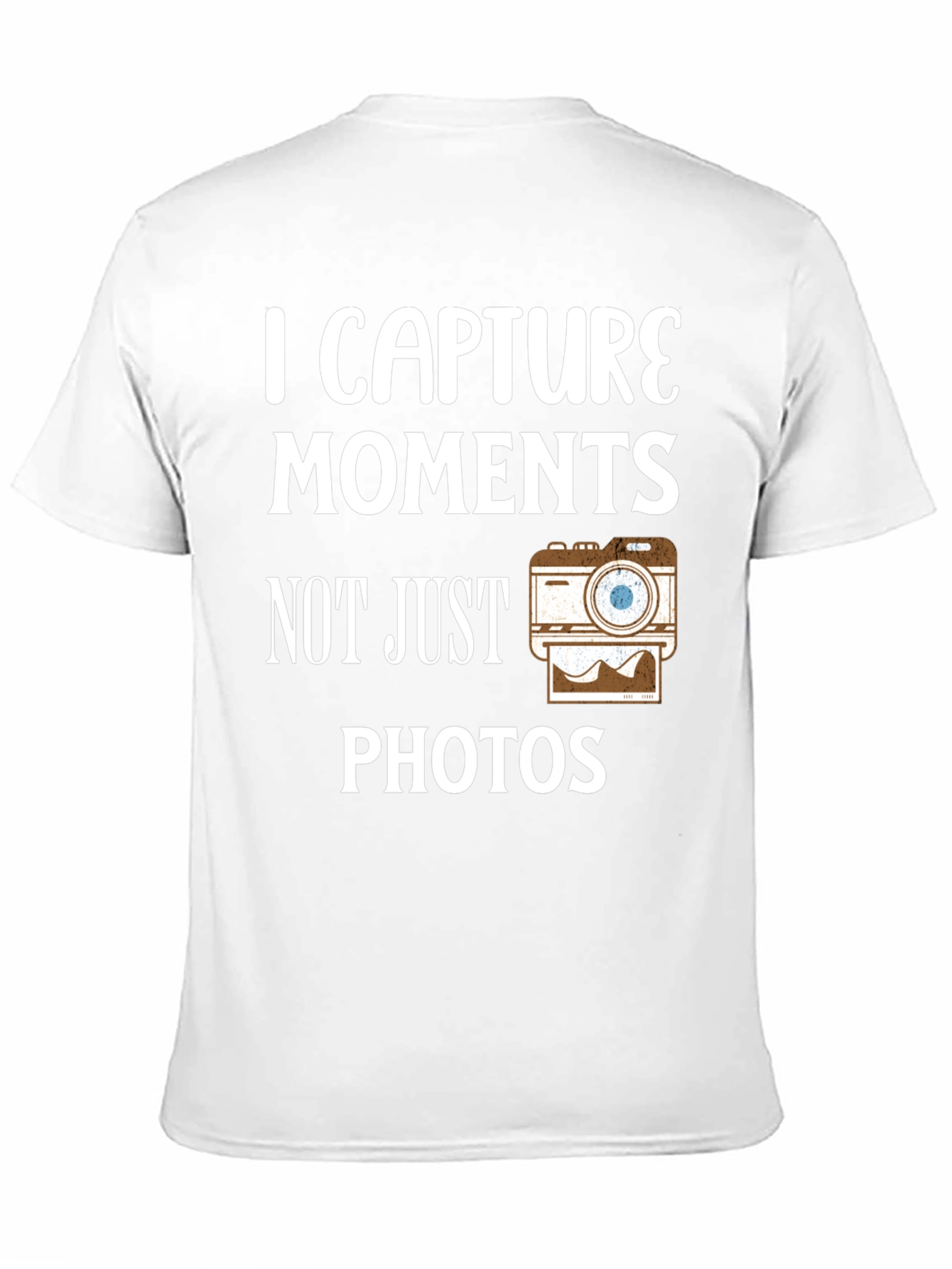 I Capture Moments T-Shirt Camera Photography Tee
