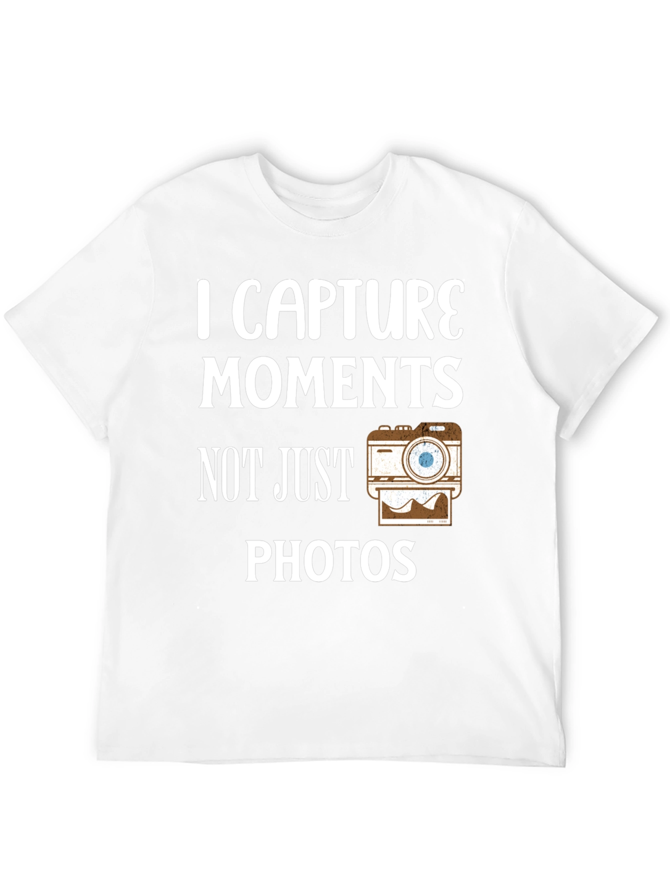 I Capture Moments T-Shirt Camera Photography Tee