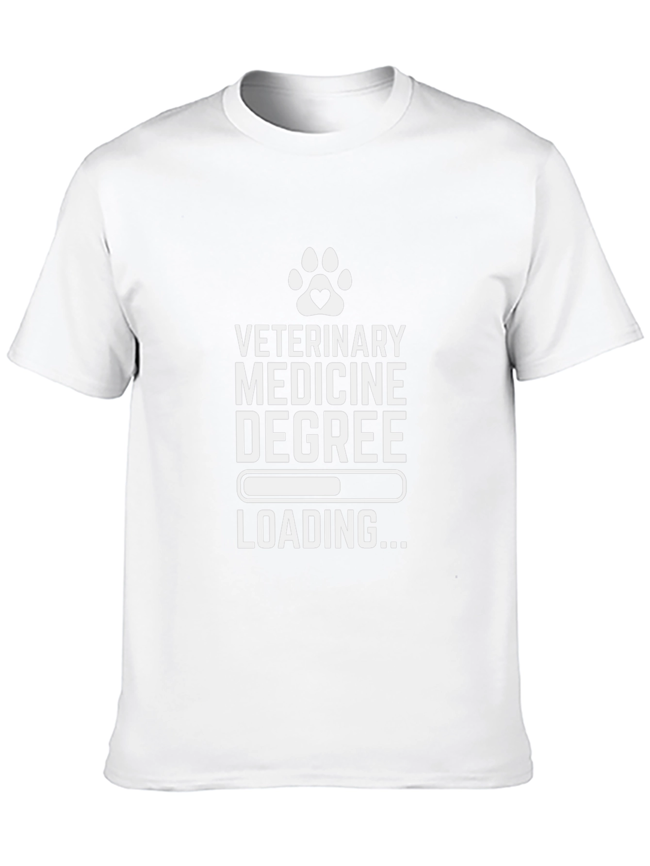 Veterinary Medicine Degree Loading T-Shirt
