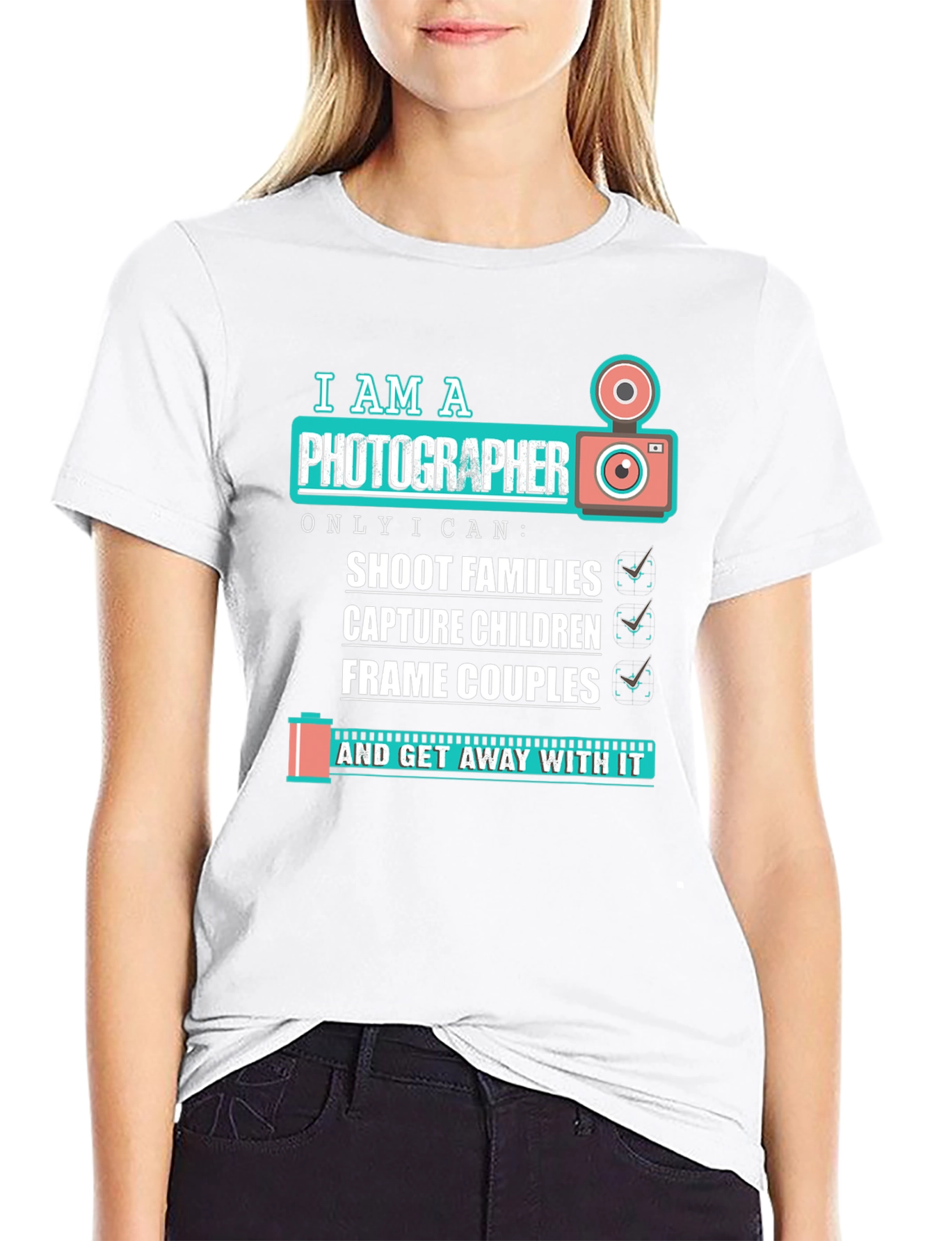 Photographer T-Shirt - Shoot Capture Frame