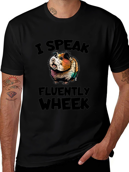 I Speak Fluently Wheek Guinea Pig T-Shirt