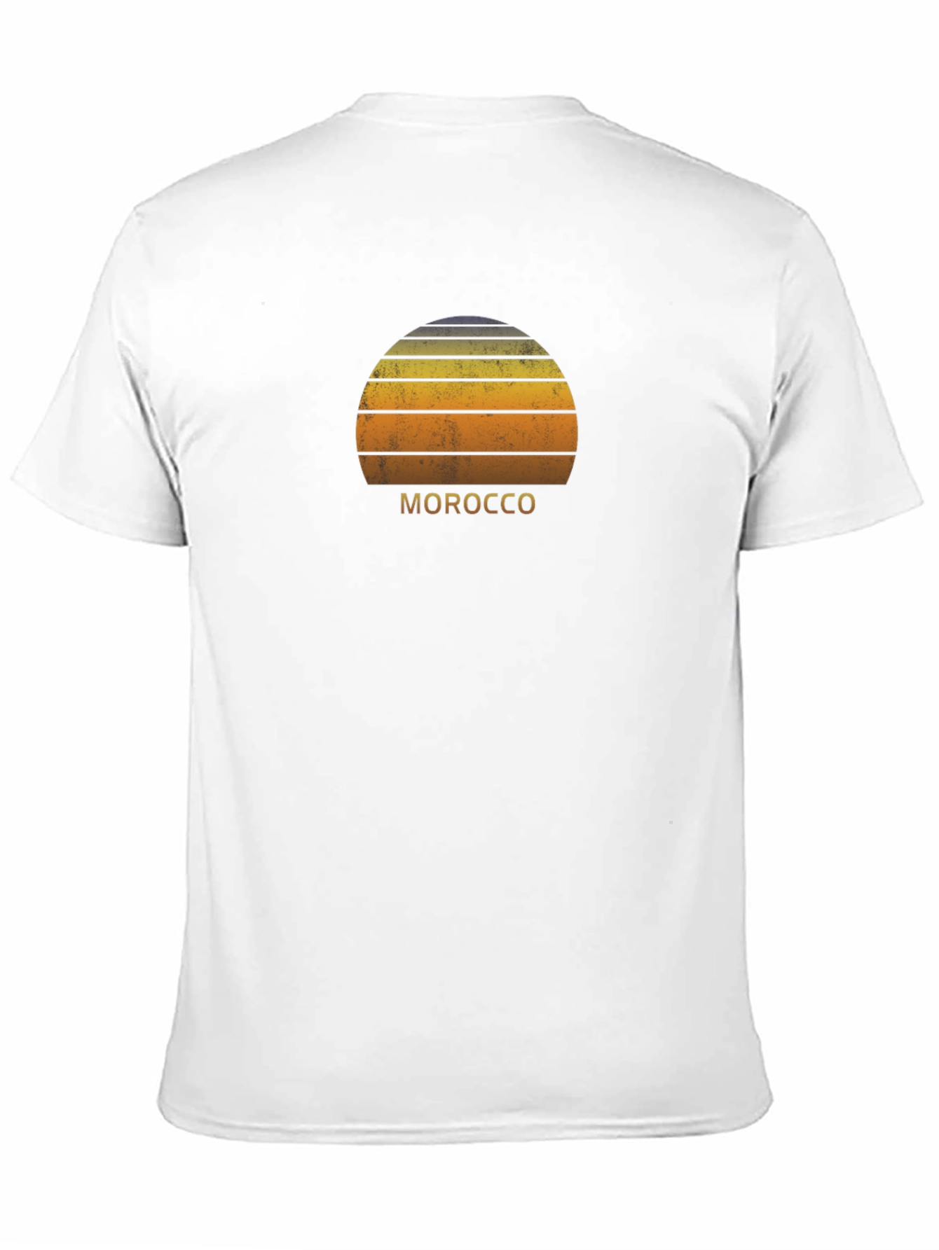 Morocco Sunset T-Shirt - Retro Graphic Tee