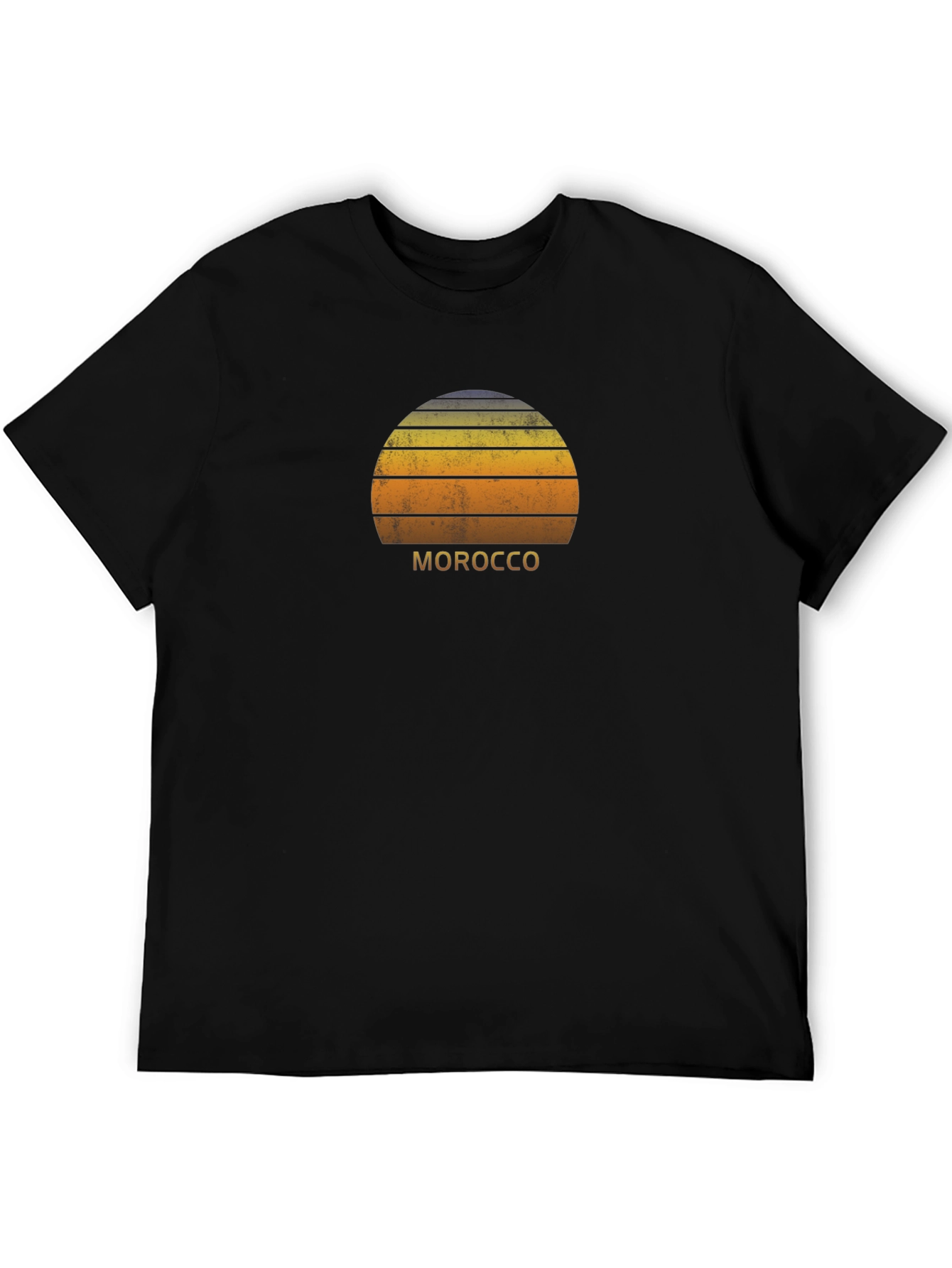 Morocco Sunset T-Shirt - Retro Graphic Tee
