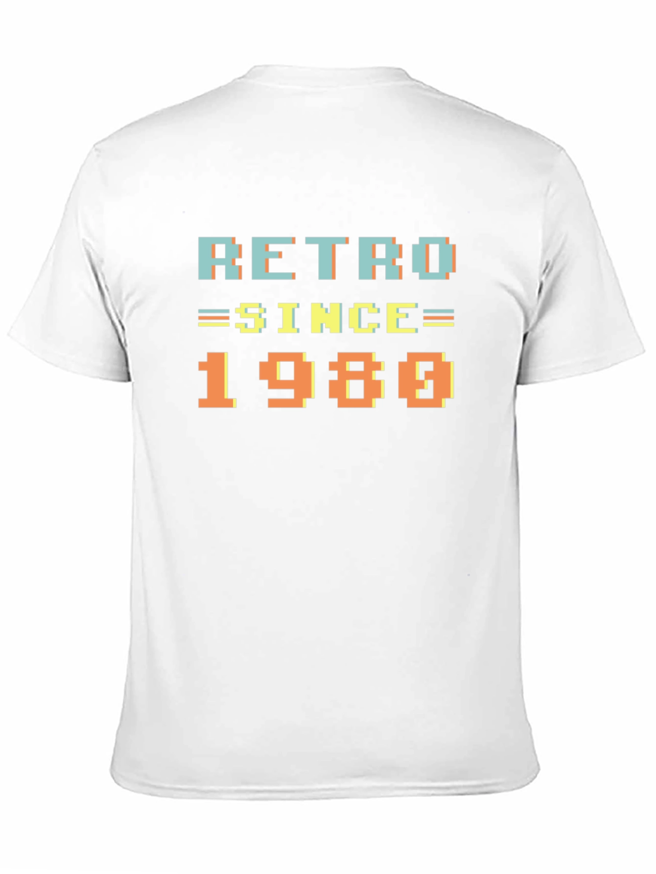 Retro Since 1980 Black T-Shirt