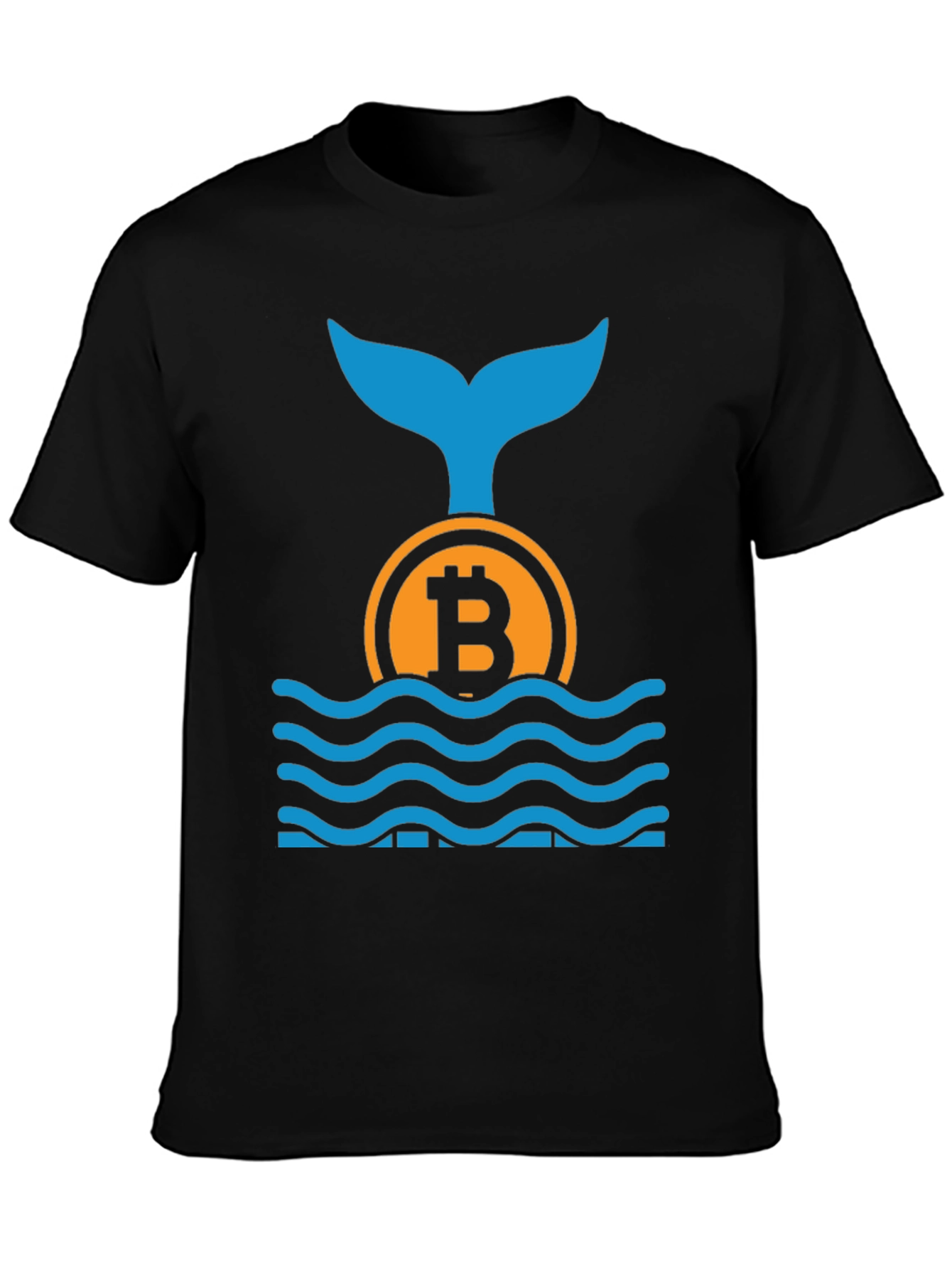 Bitcoin Whale T-Shirt - Crypto Trader Apparel