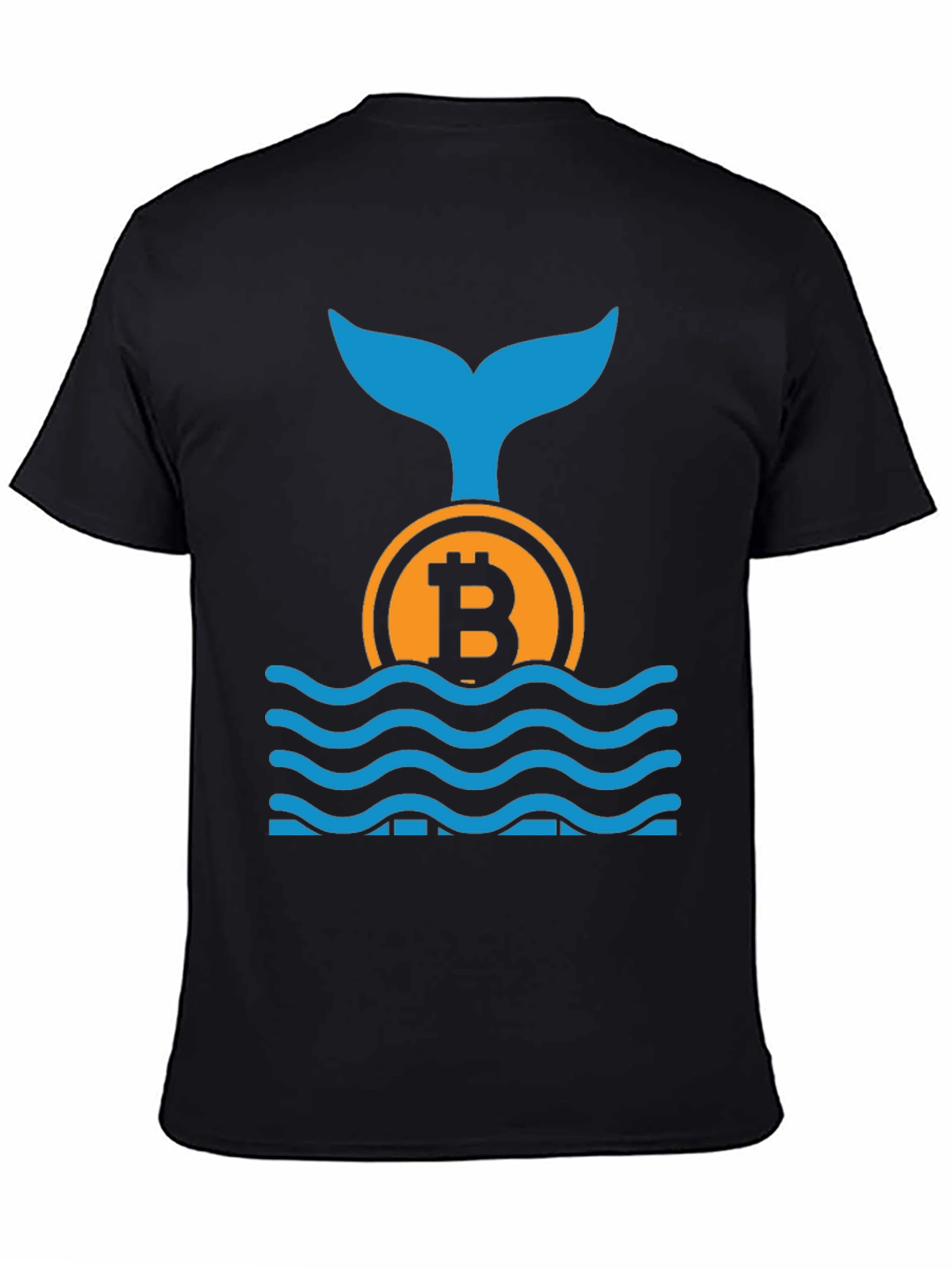 Bitcoin Whale T-Shirt - Crypto Trader Apparel