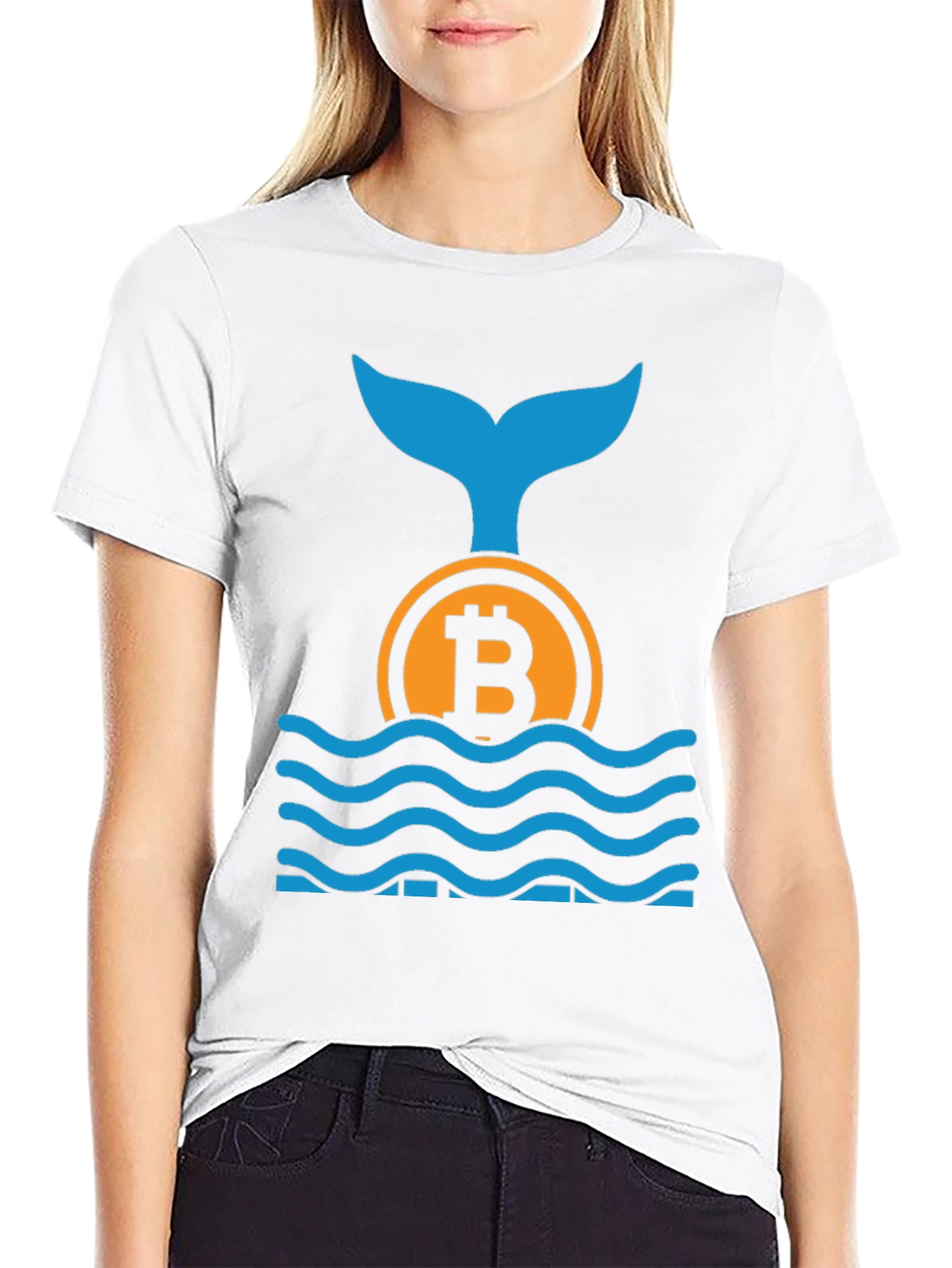 Bitcoin Whale T-Shirt - Crypto Trader Apparel