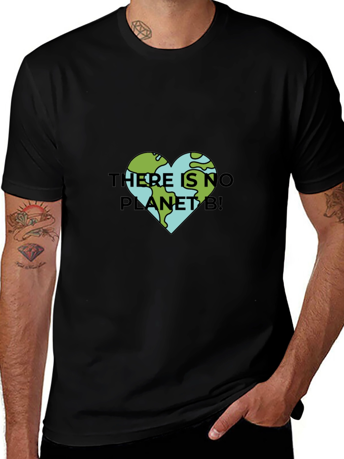 Eco-Friendly There Is No Planet B Graphic Tee