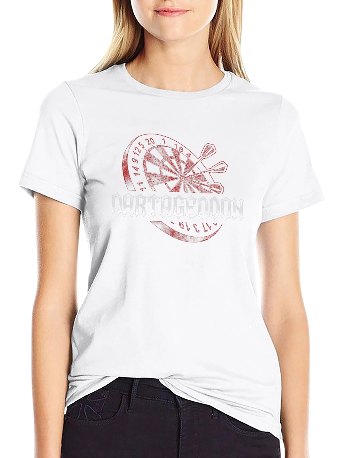 Darthageddon Dart Board Graphic T-Shirt