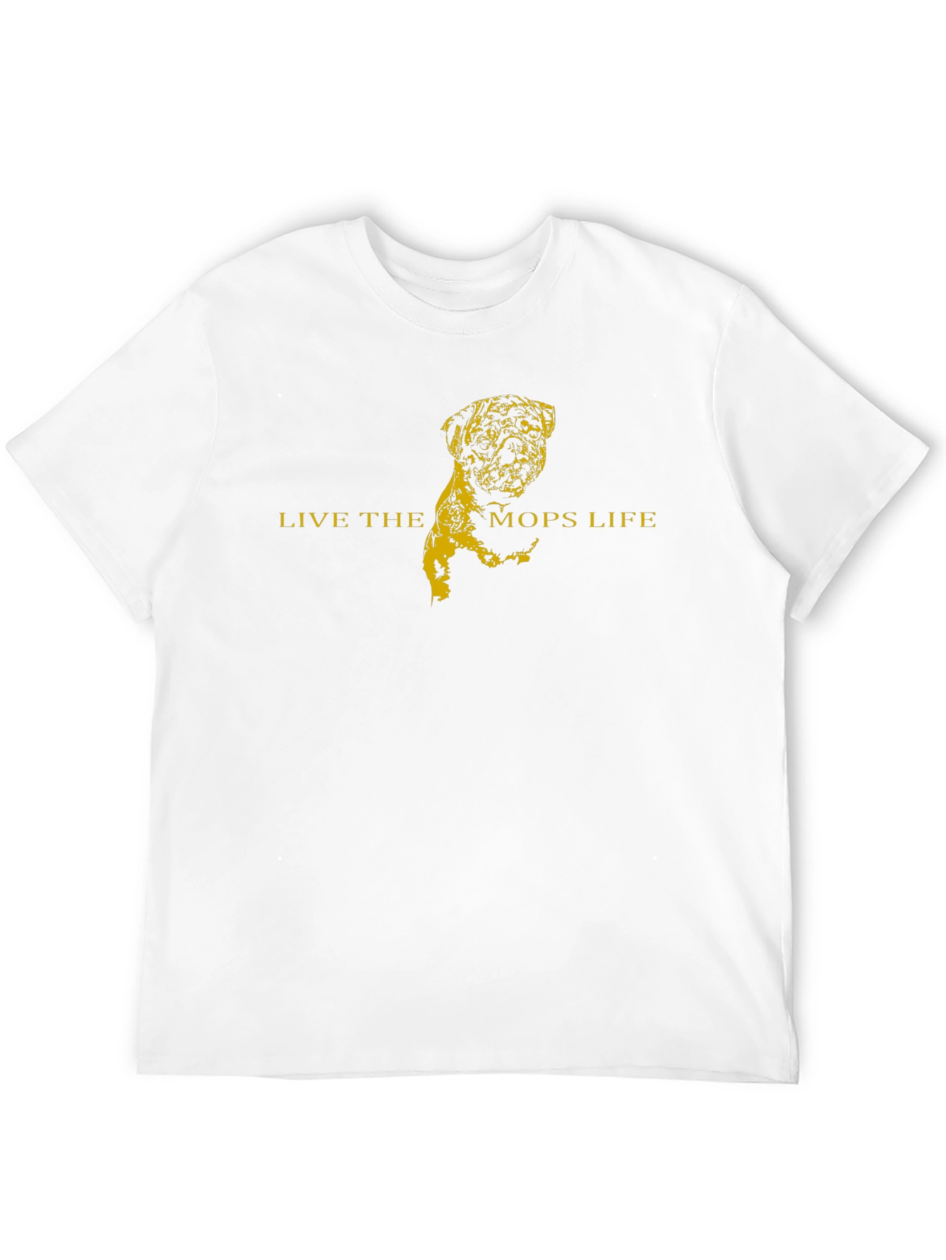 Live the Mops Life T-Shirt - Black