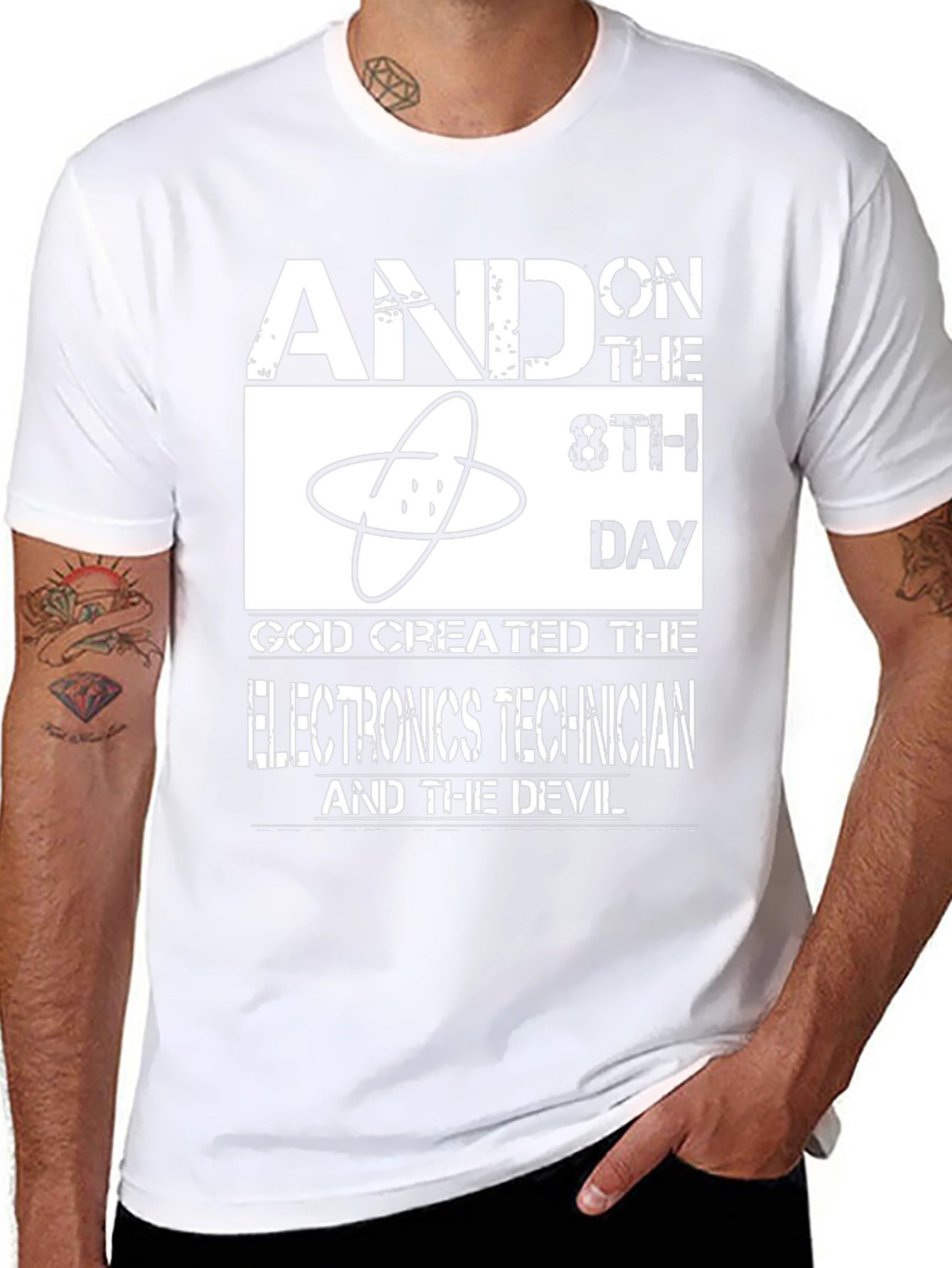 Electronics Technician Graphic Tee - 8th Day Creation