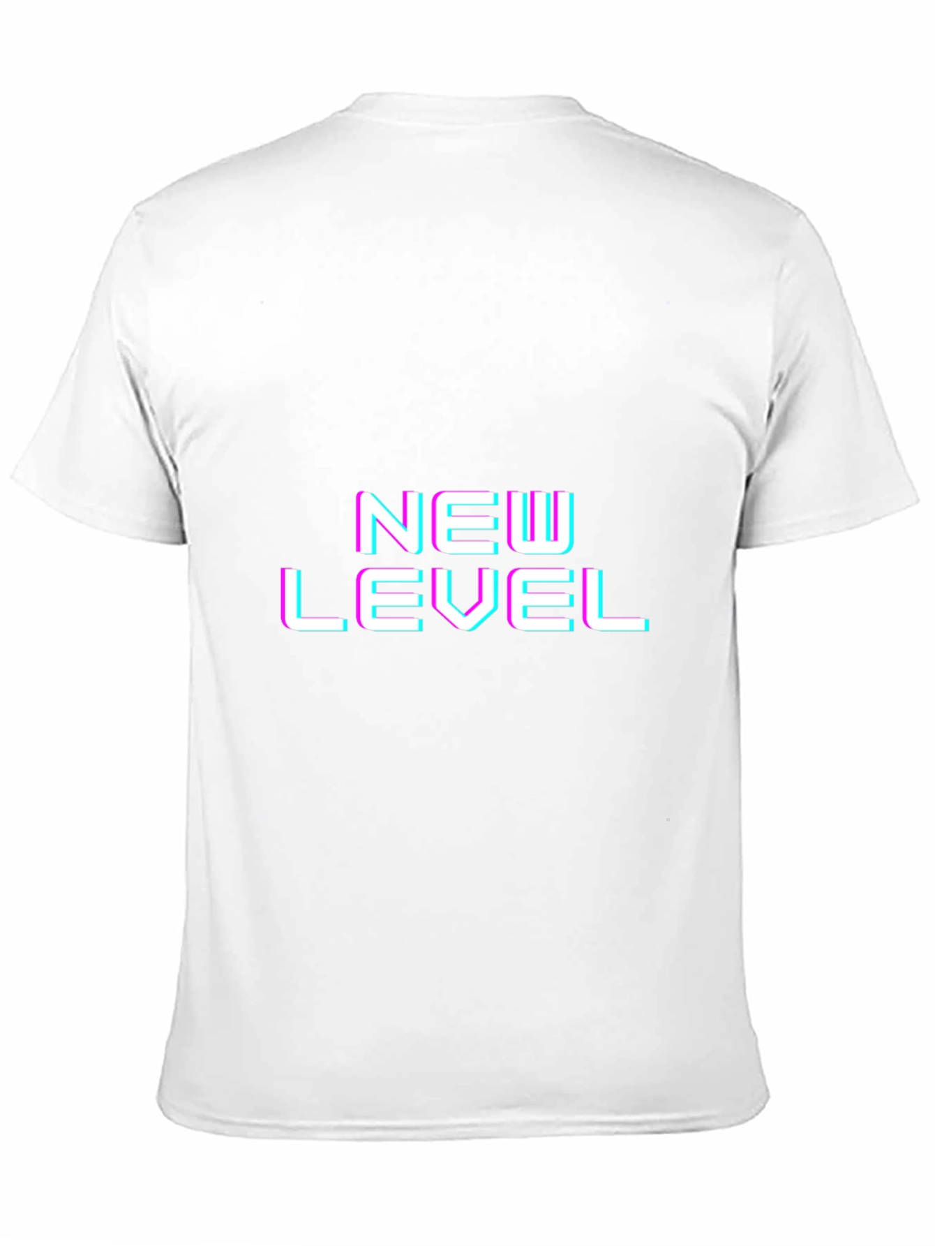 New Level Black T-Shirt - Cool Graphic Print