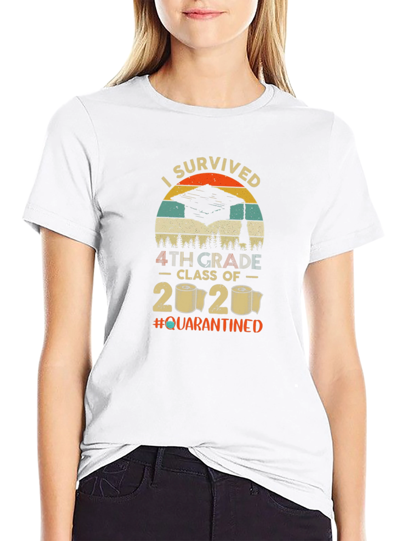 I Survived 4th Grade Class of 2020 T-Shirt