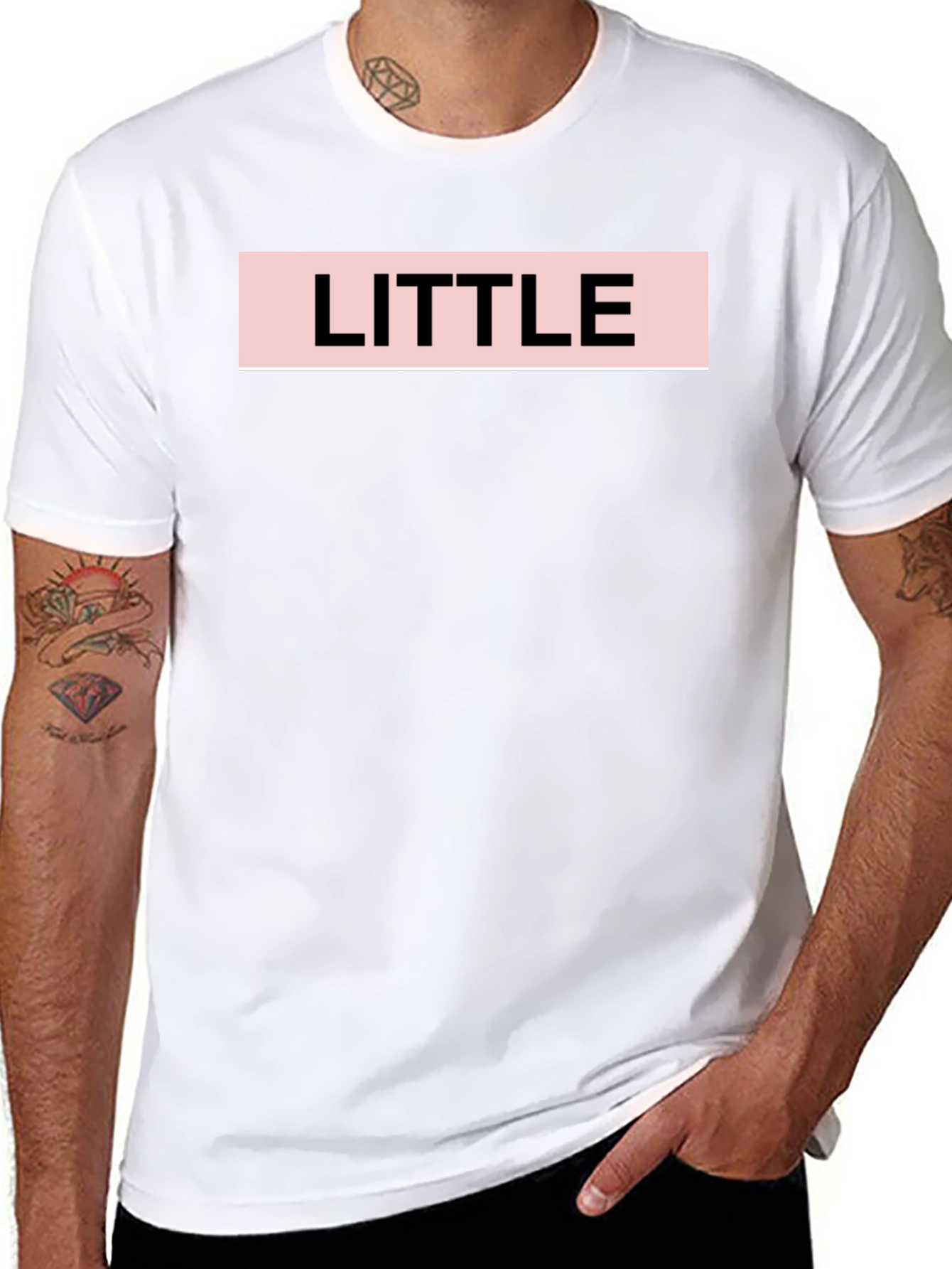 Little Black Crew Neck T-Shirt