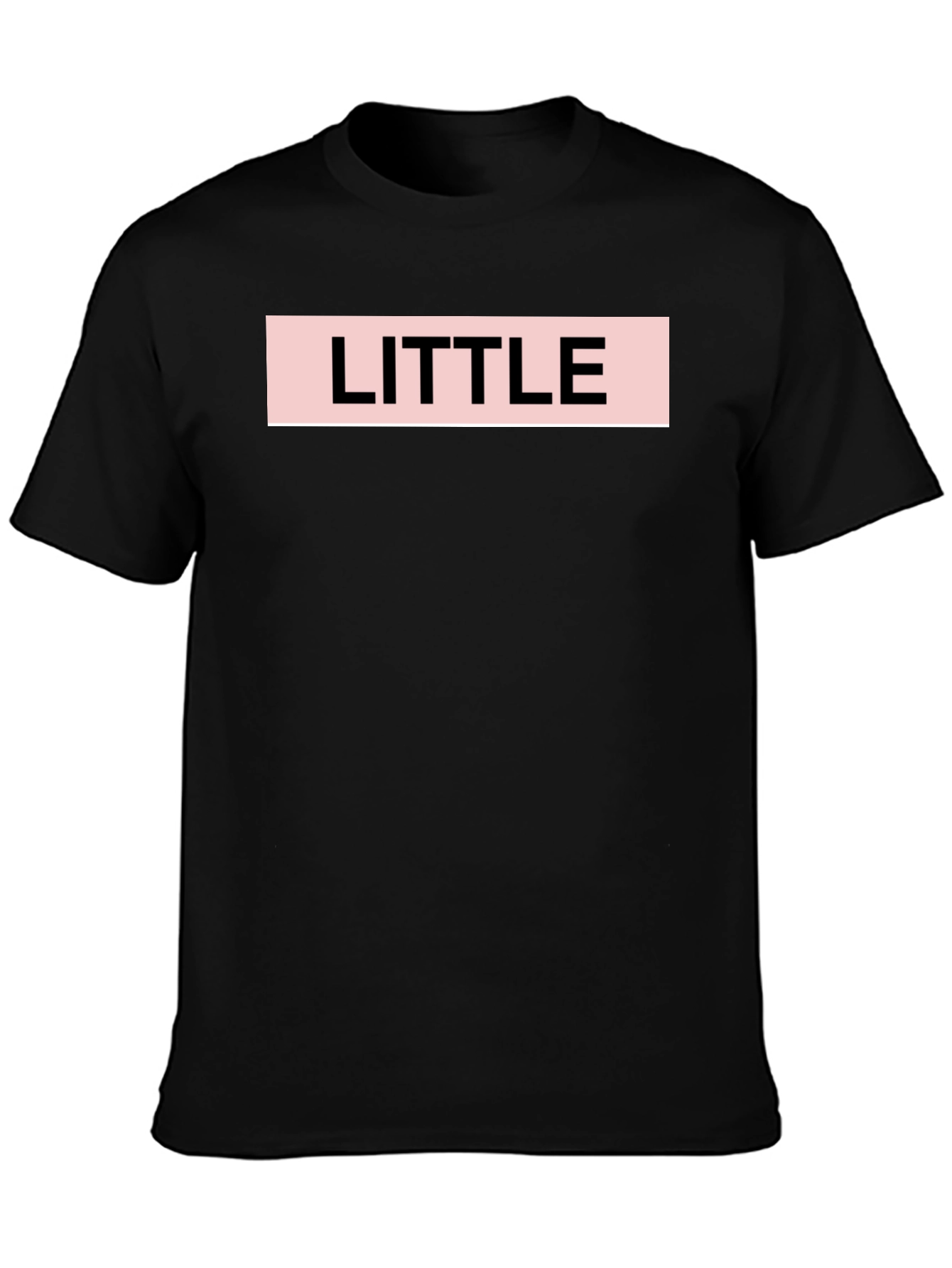 Little Black Crew Neck T-Shirt