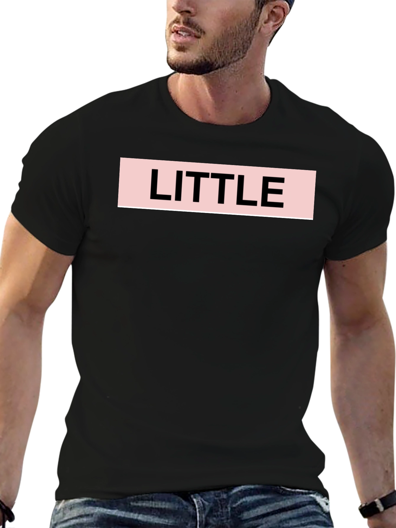 Little Black Crew Neck T-Shirt