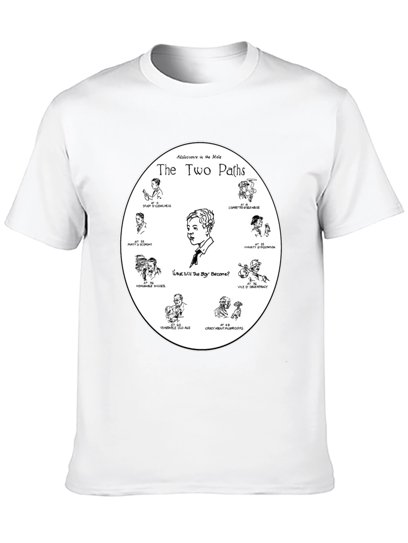 Adolescence: The Two Paths Graphic Tee