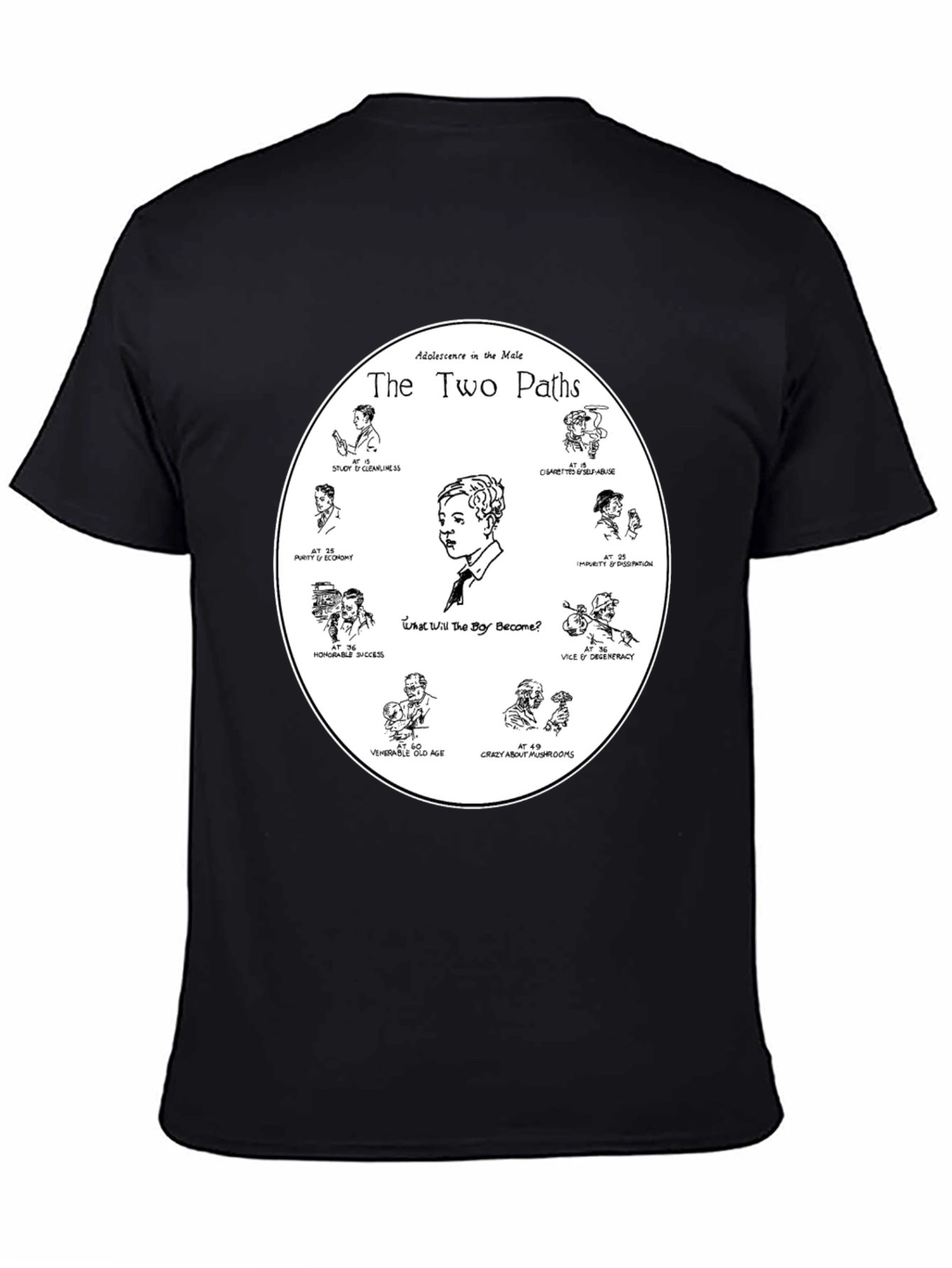 Adolescence: The Two Paths Graphic Tee