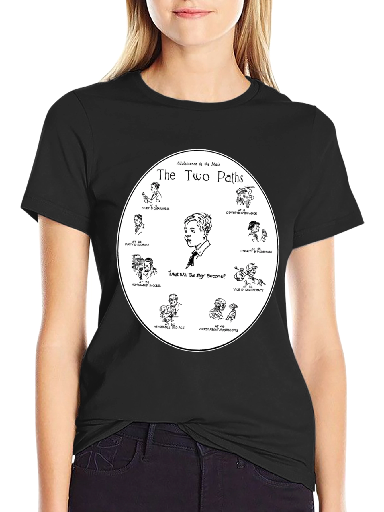 Adolescence: The Two Paths Graphic Tee