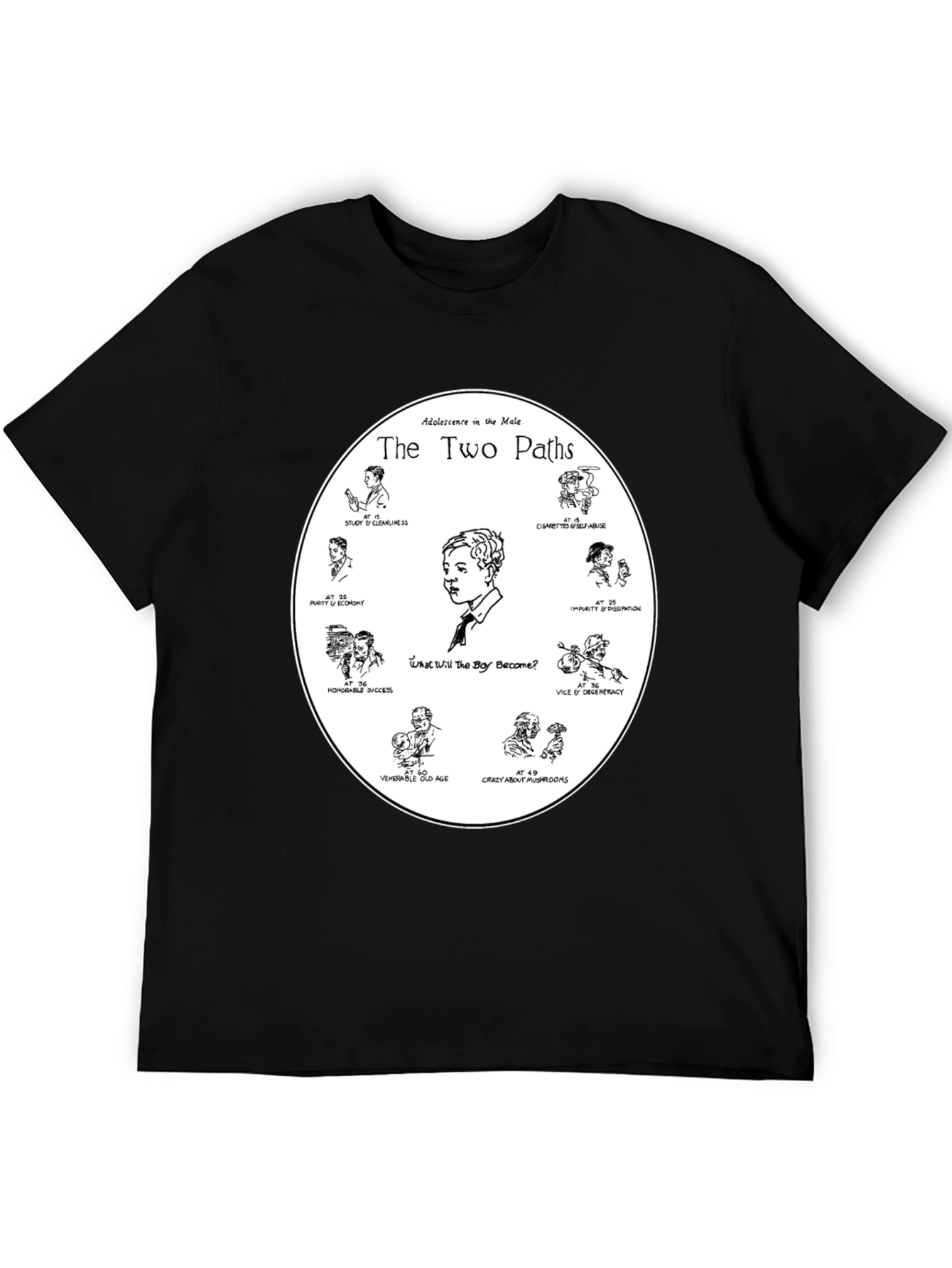 Adolescence: The Two Paths Graphic Tee