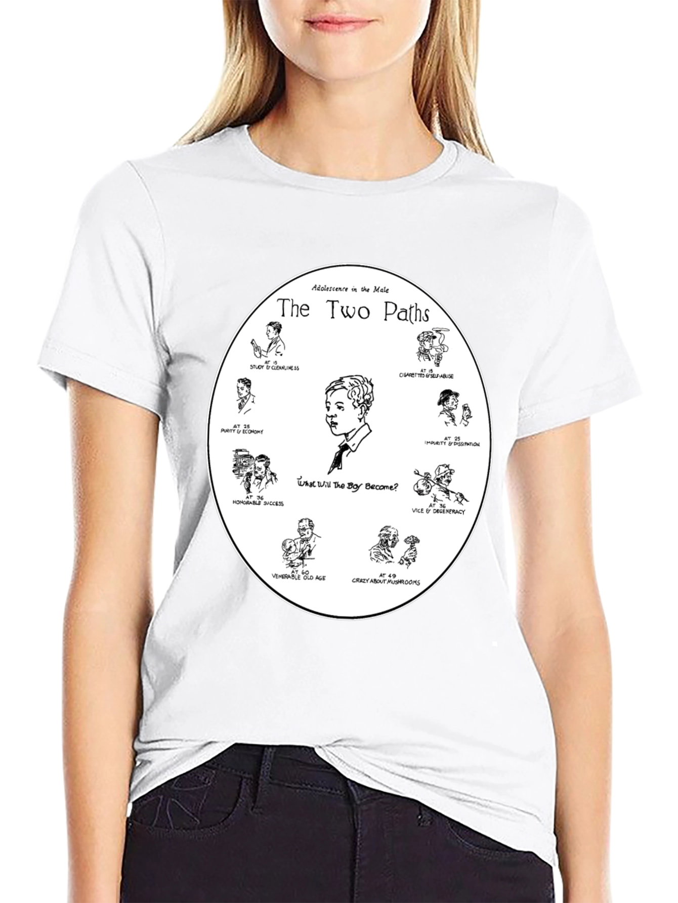 Adolescence: The Two Paths Graphic Tee