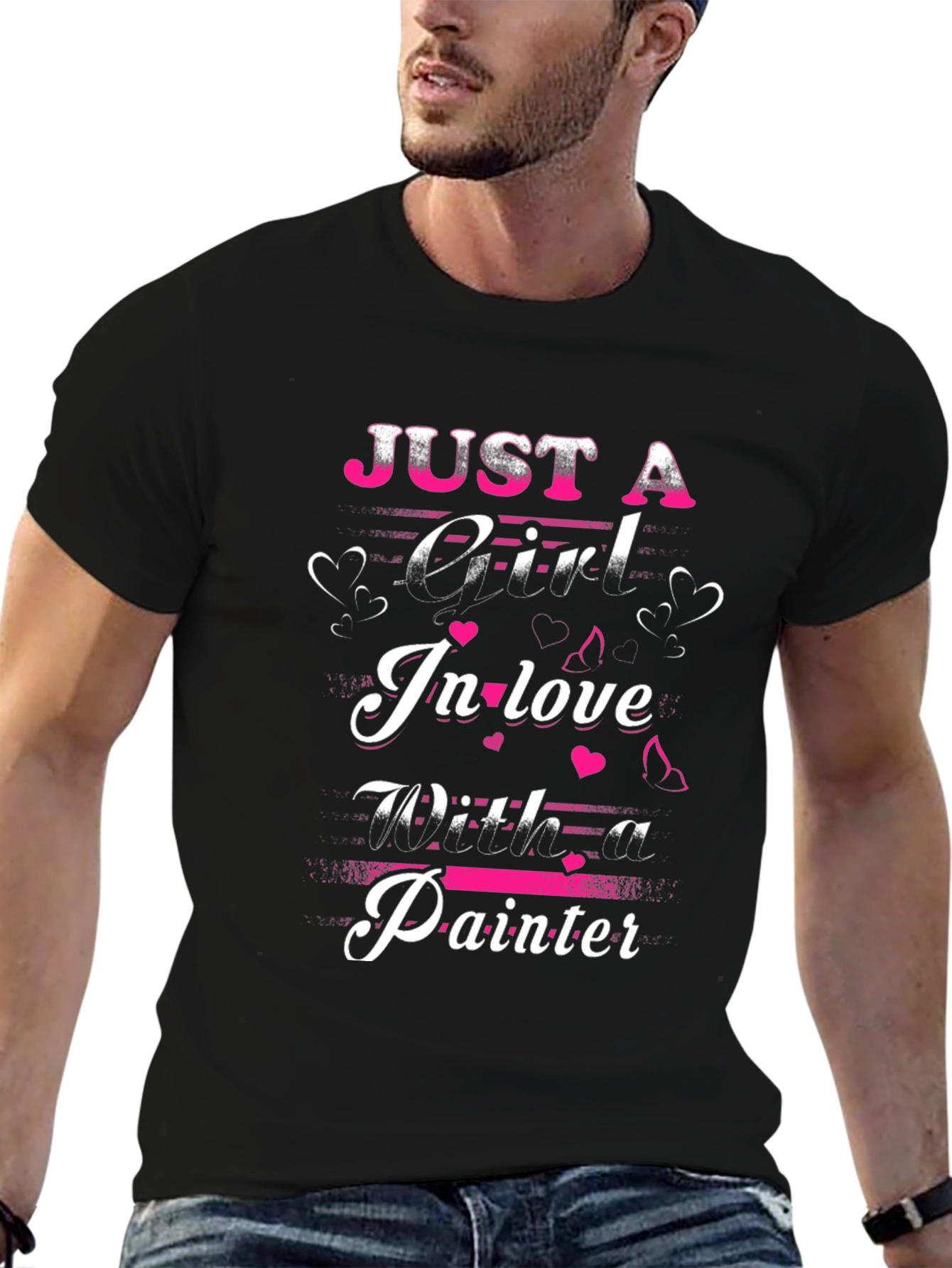 Girl In Love With a Painter T-Shirt