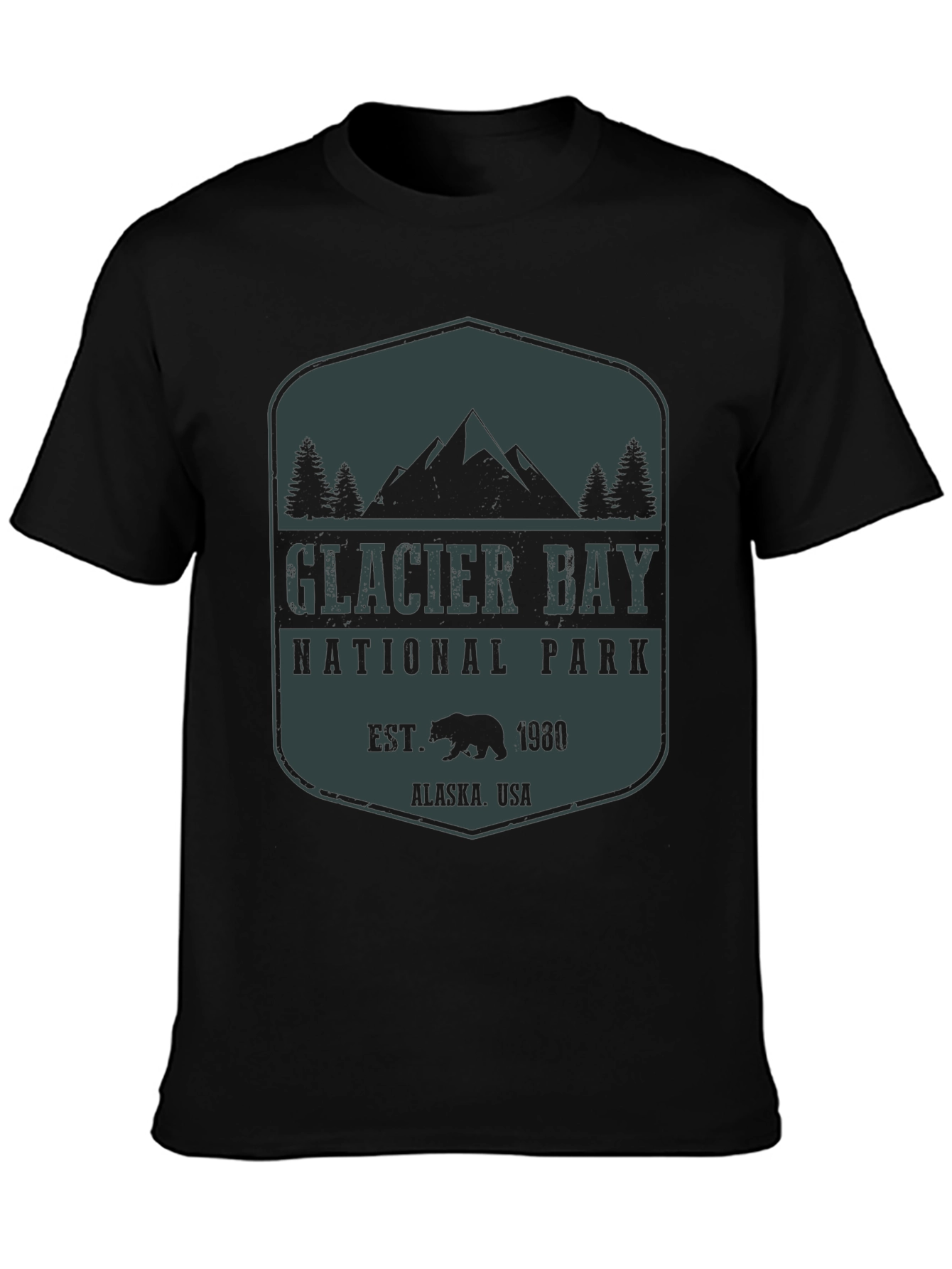 Glacier Bay National Park Graphic T-Shirt