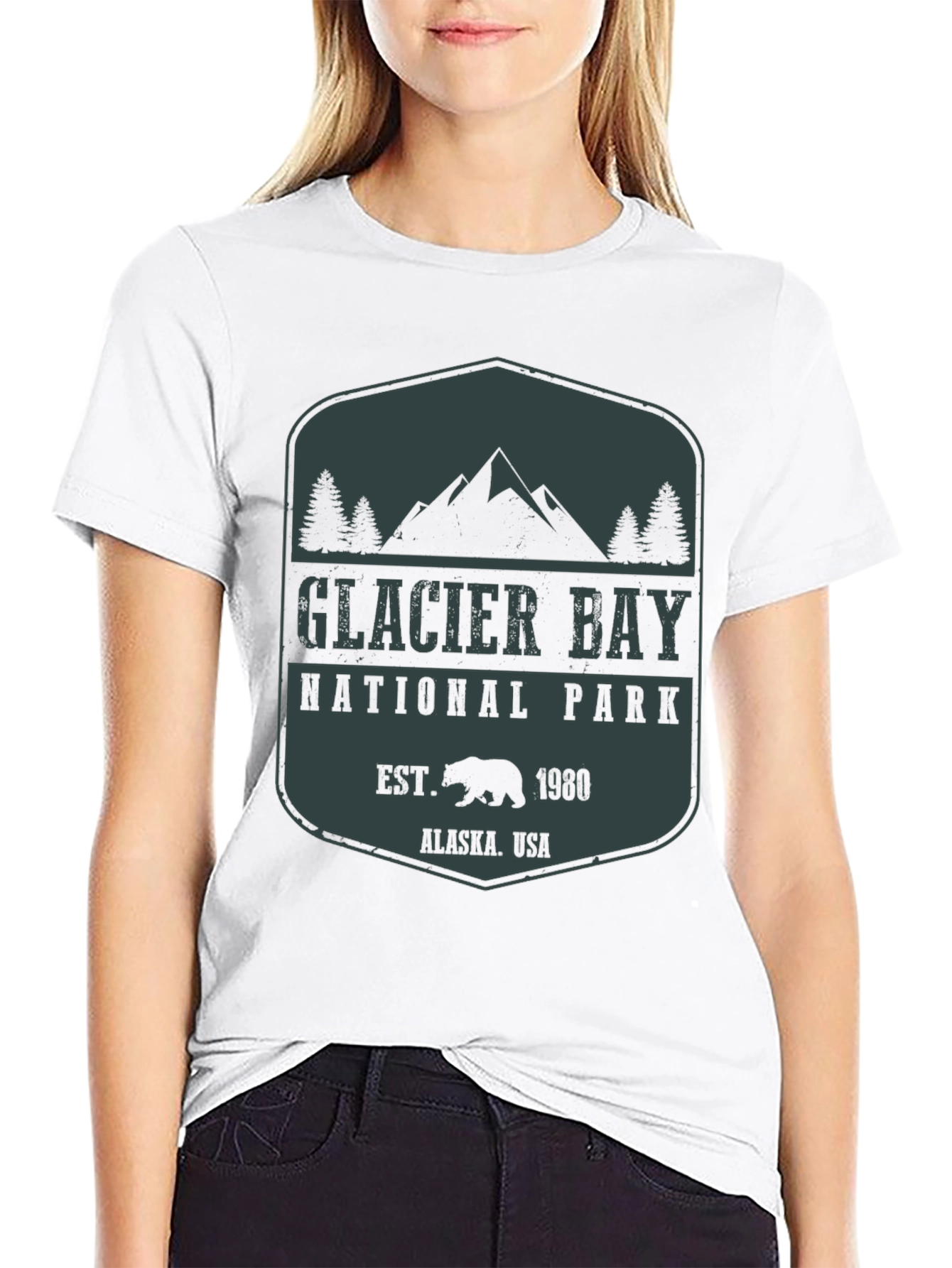 Glacier Bay National Park Graphic T-Shirt