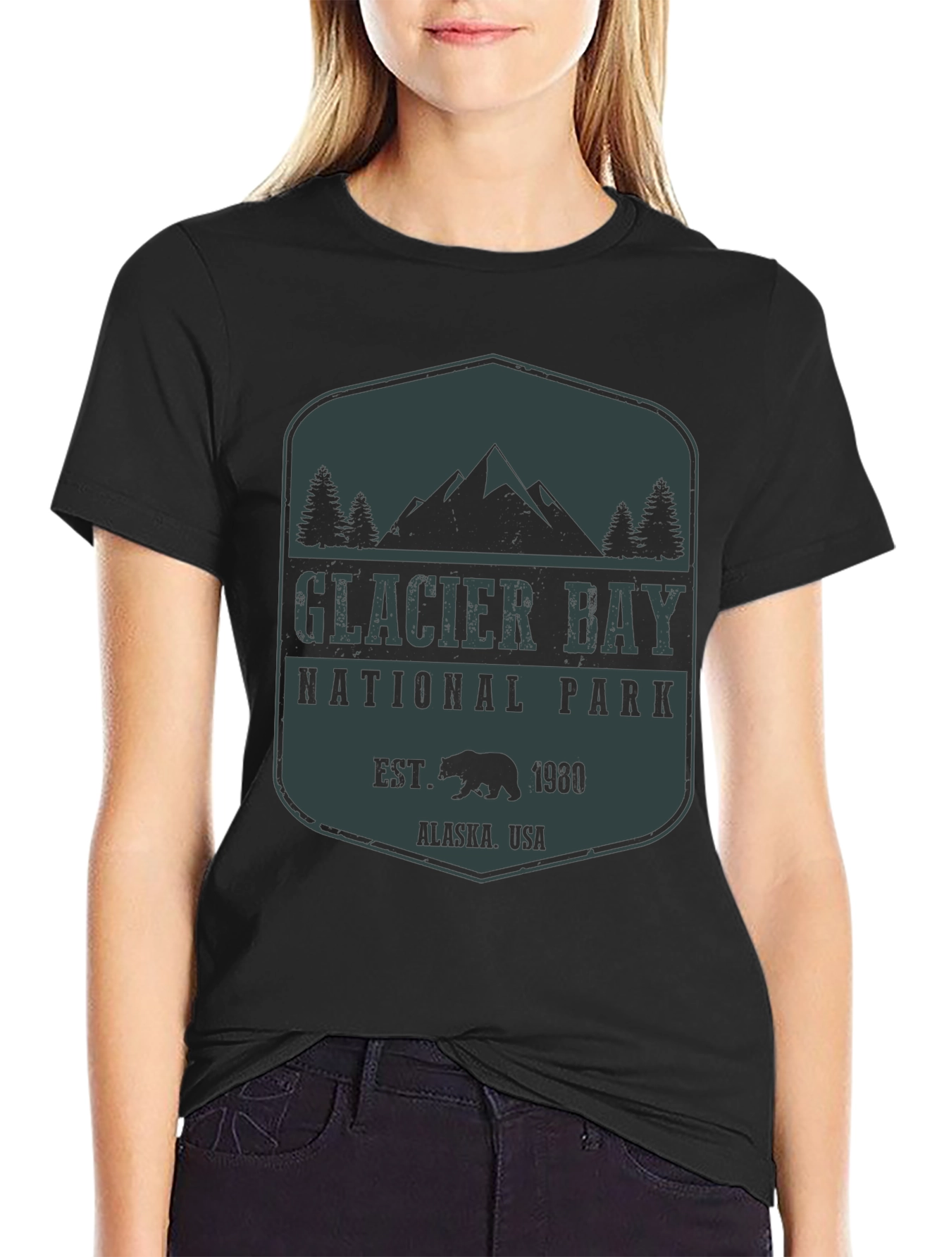 Glacier Bay National Park Graphic T-Shirt