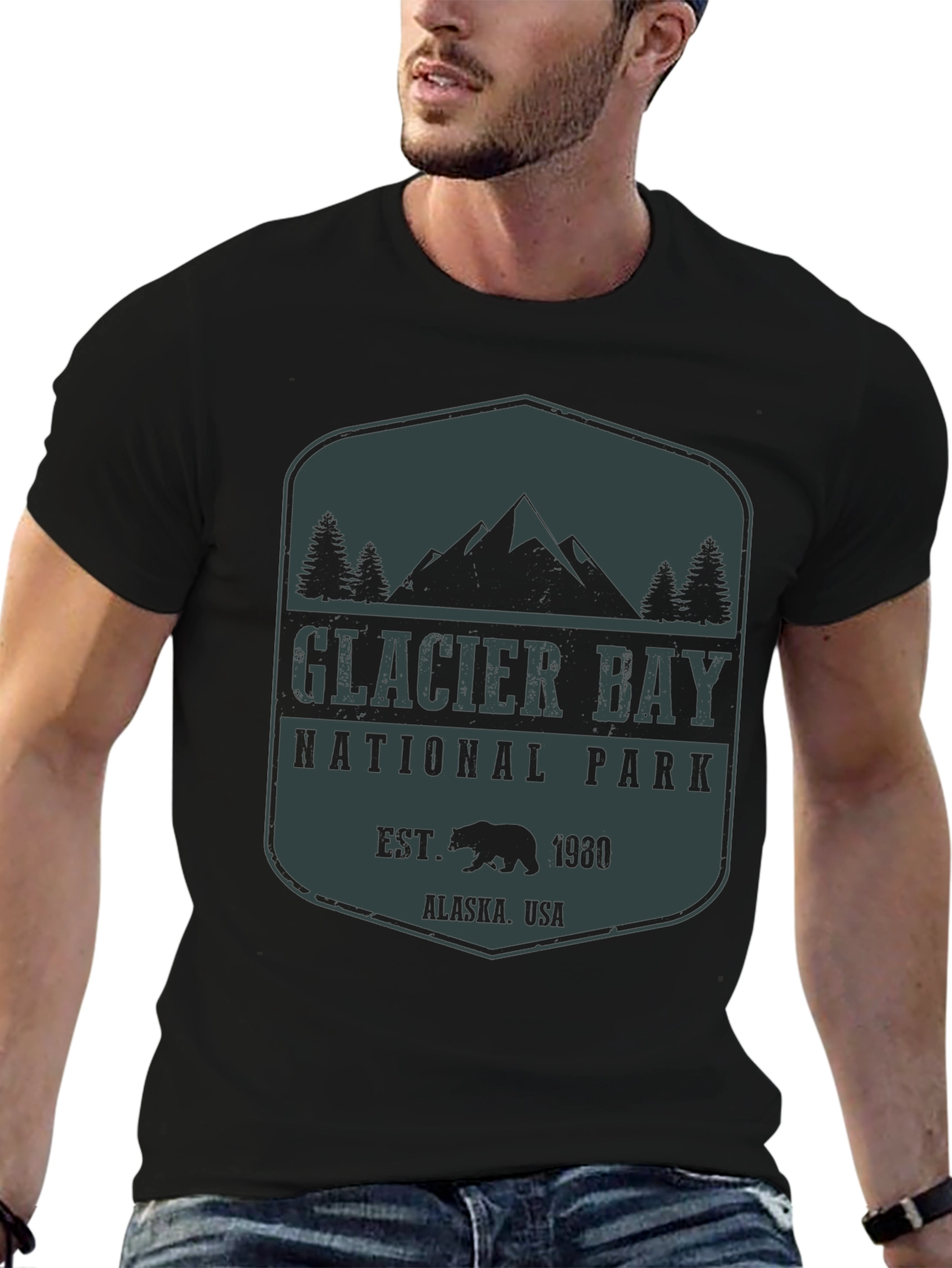 Glacier Bay National Park Graphic T-Shirt