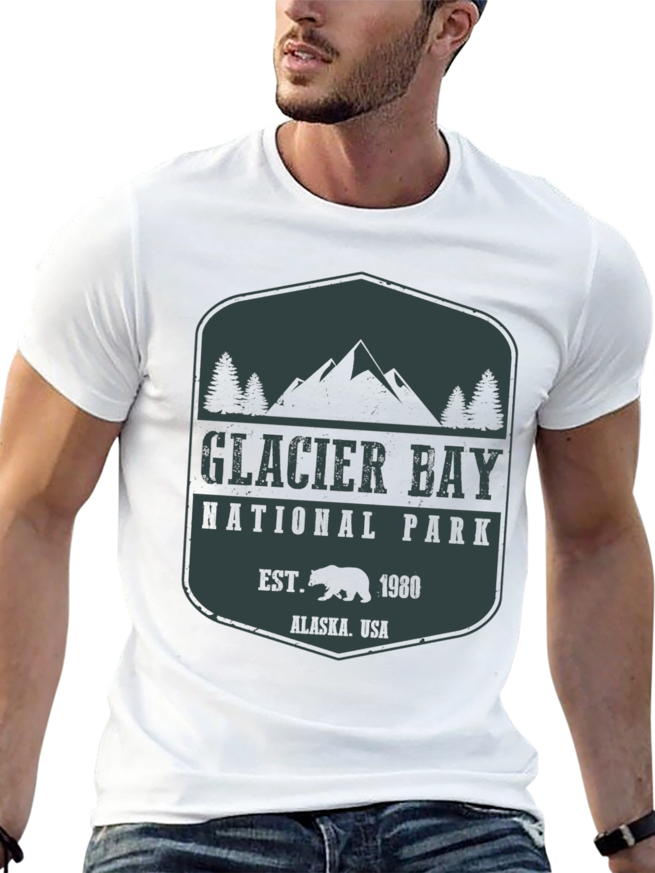 Glacier Bay National Park Graphic T-Shirt