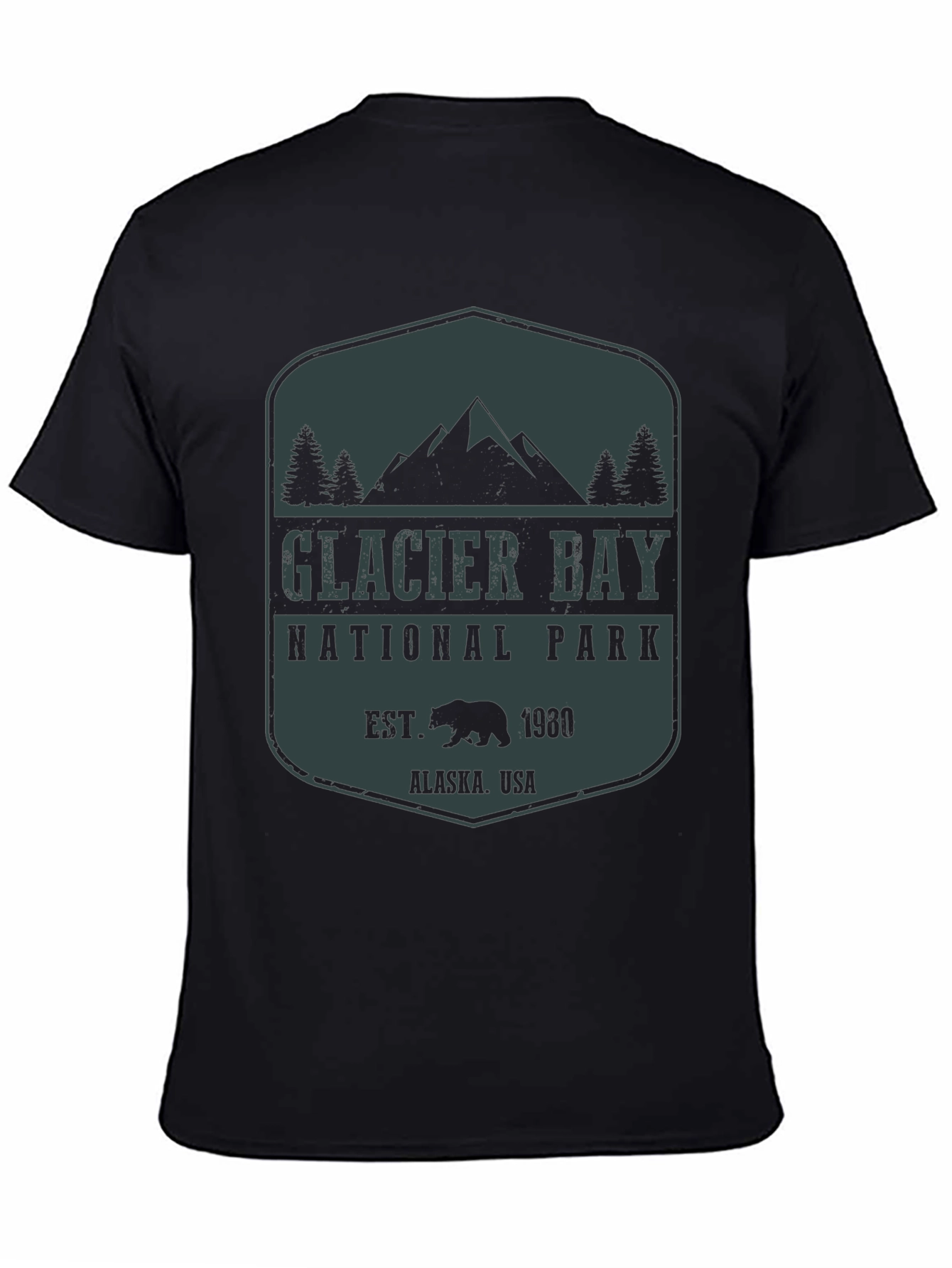 Glacier Bay National Park Graphic T-Shirt