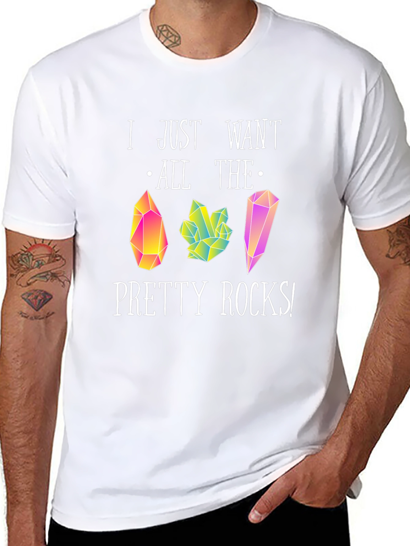 I Just Want All The Pretty Rocks T-Shirt
