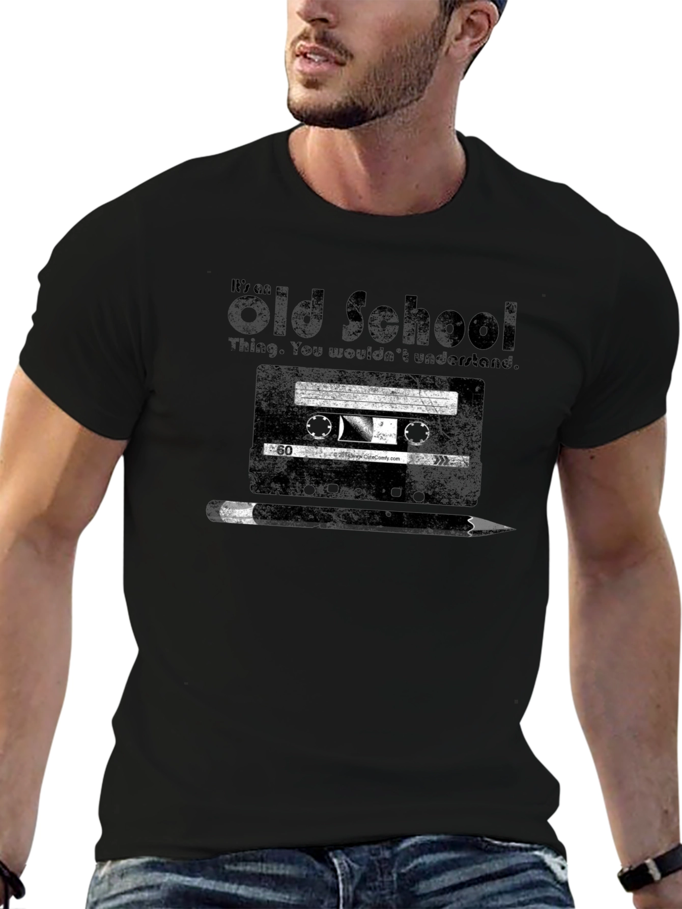 Retro Cassette Tape T-Shirt - Old School Vibes