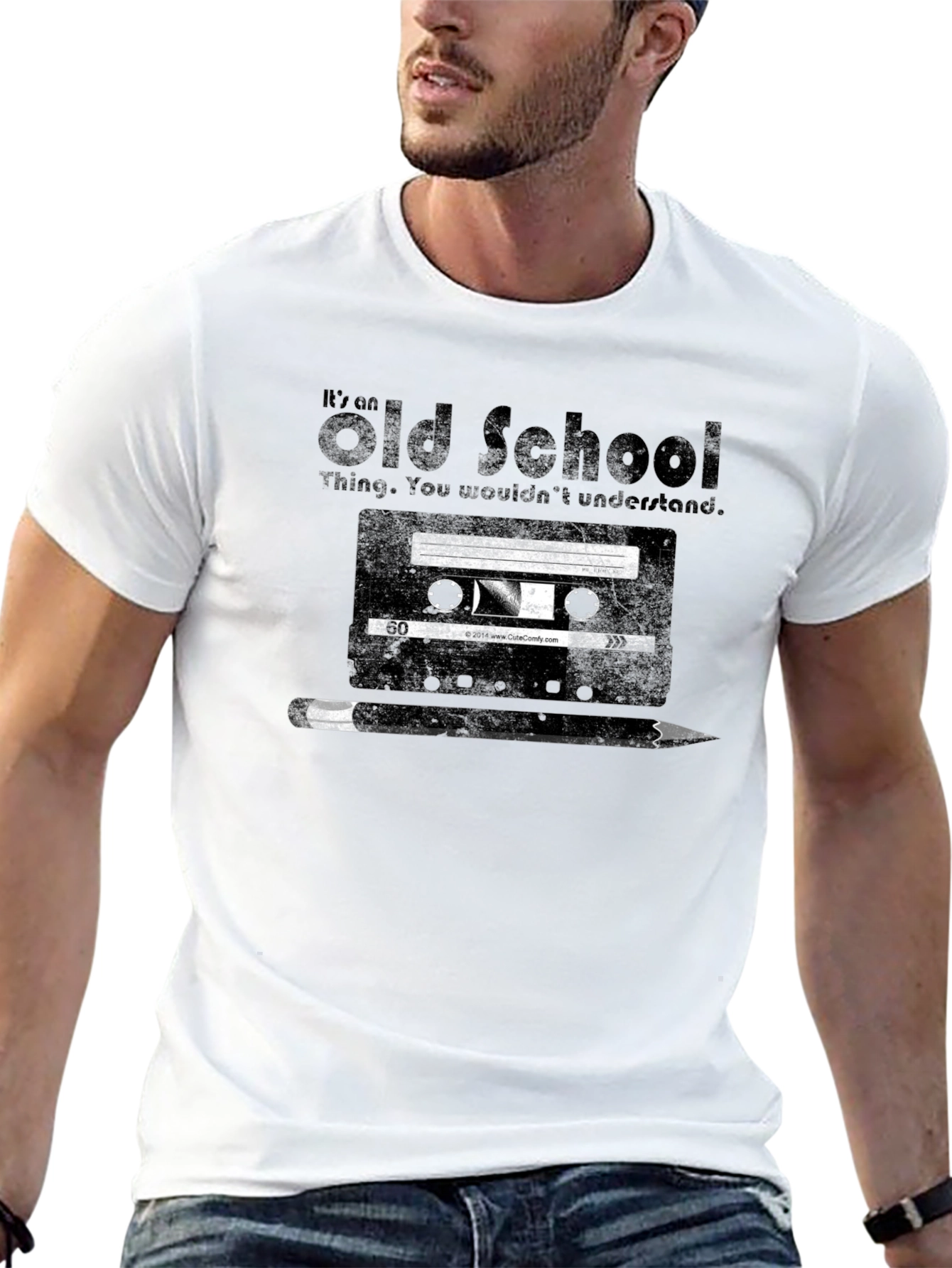 Retro Cassette Tape T-Shirt - Old School Vibes