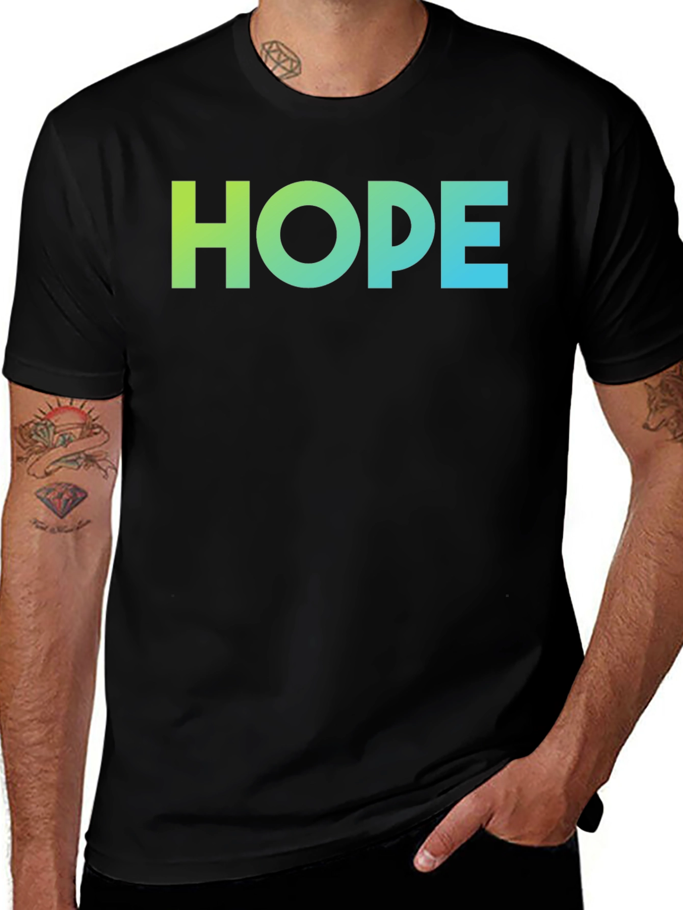 HOPE Graphic Tee - Stylish Comfort